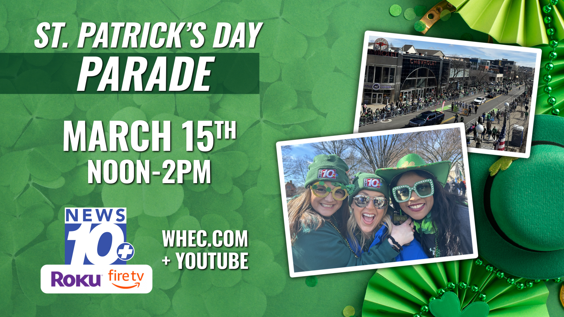 WHEC - If you can't get in on the fun of the Rochester St. Paddy's Day ...