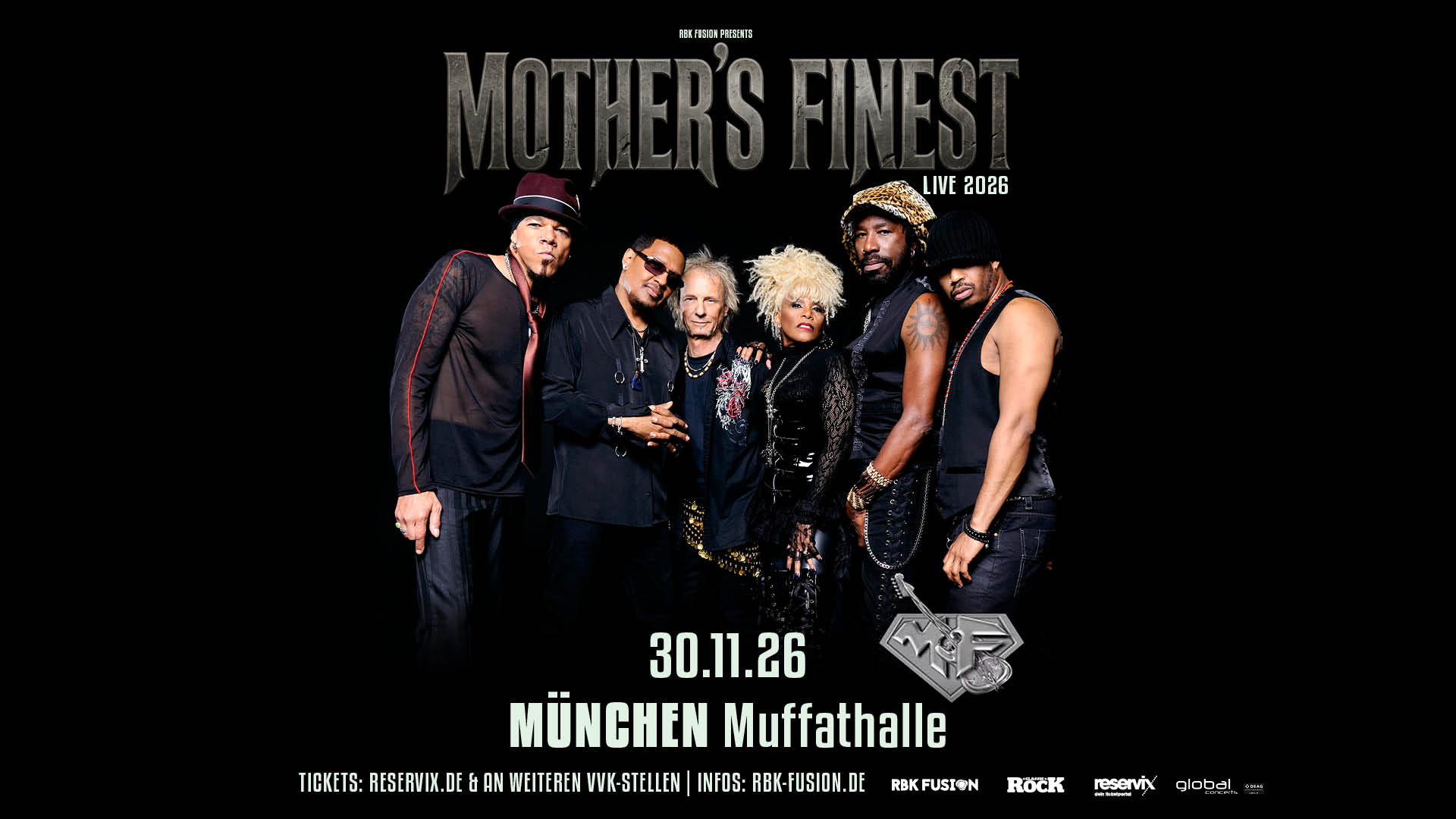 MOTHER'S FINEST | Live 2026 | München