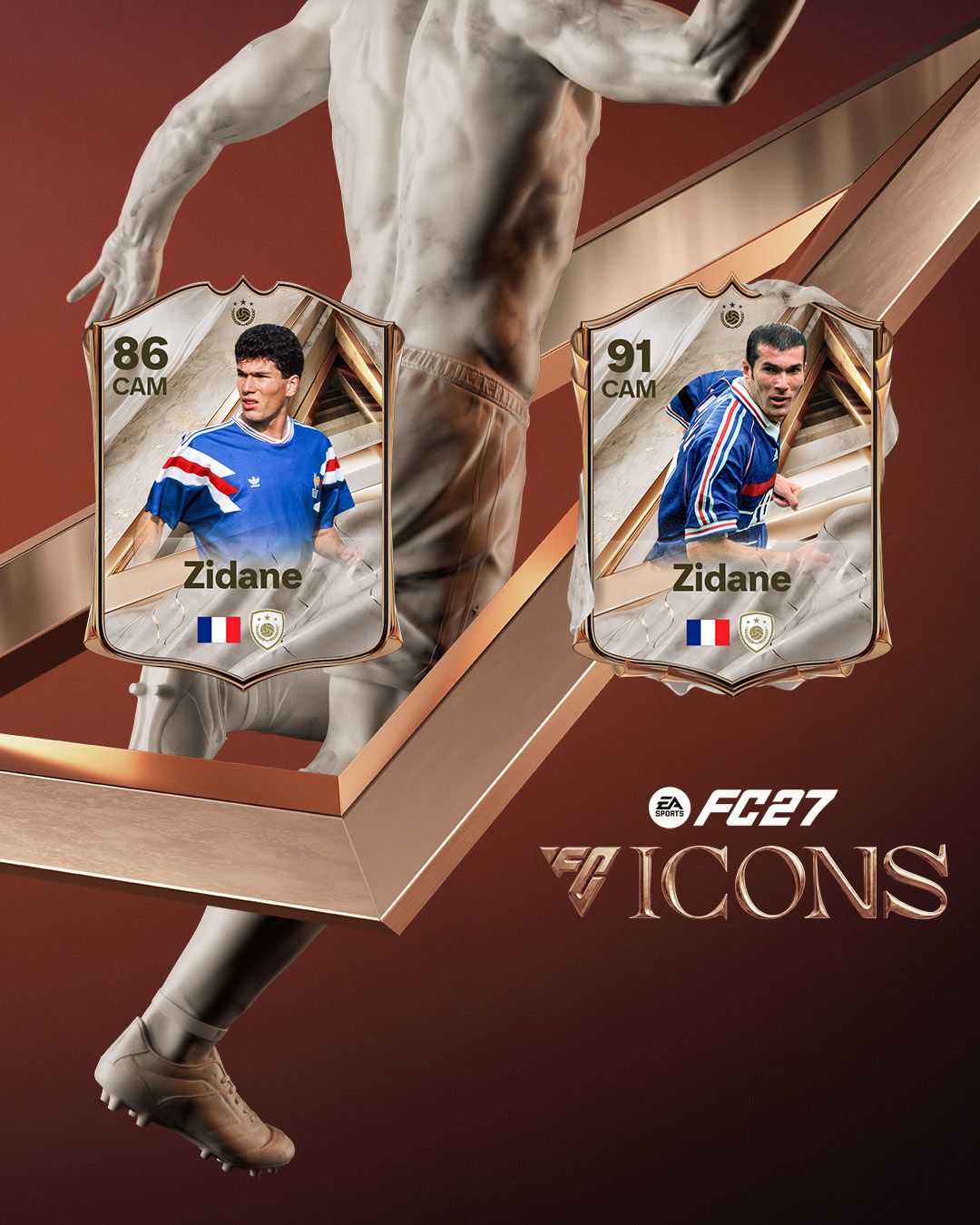 ZIDANE OFFICIAL DYNAMICS 🔥🇫🇷 ⬅️ Debut Icon ➡️ Champion