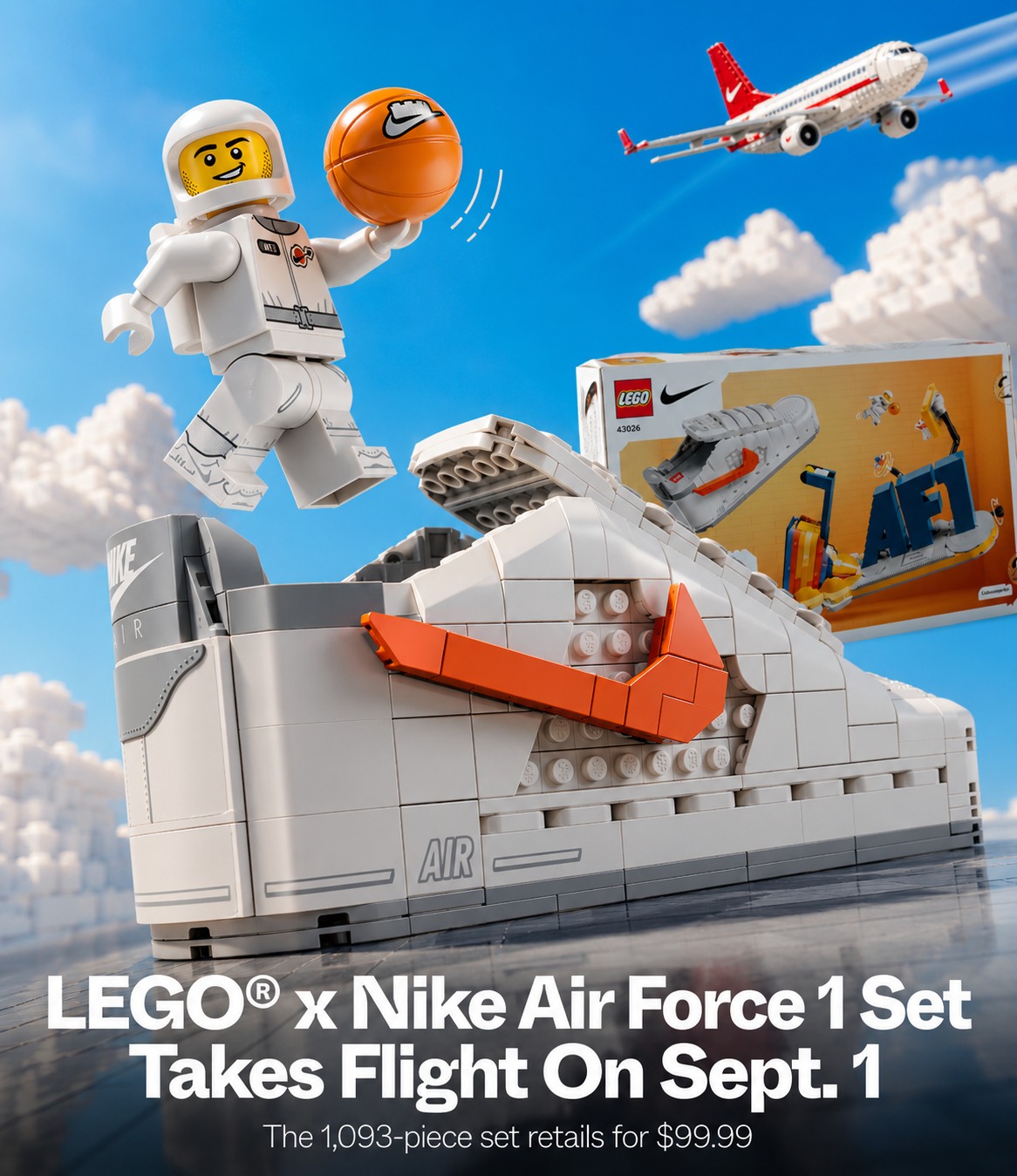 LEGO and Nike are taking one of sneaker culture's most