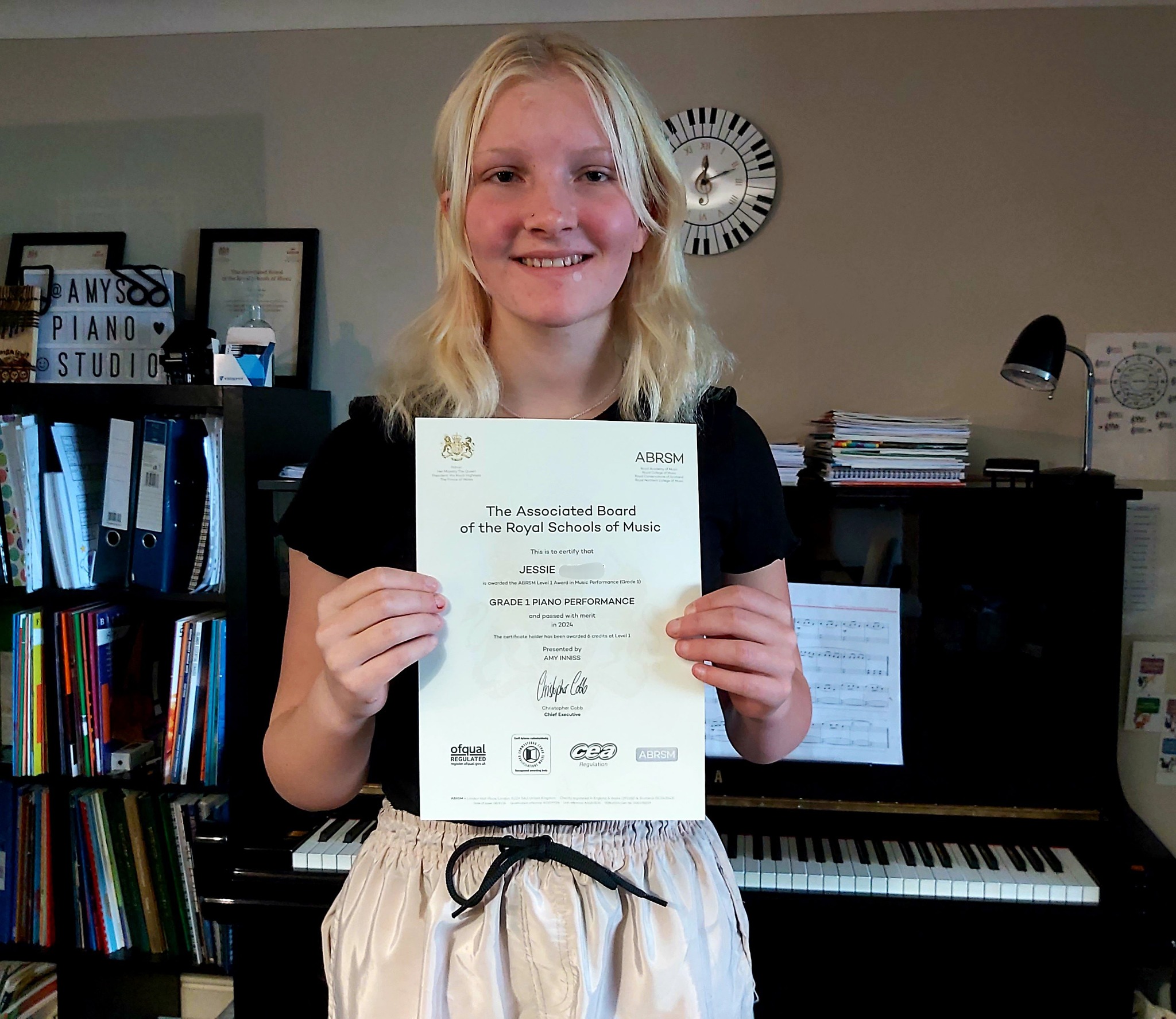 Amy Inniss Piano Lessons