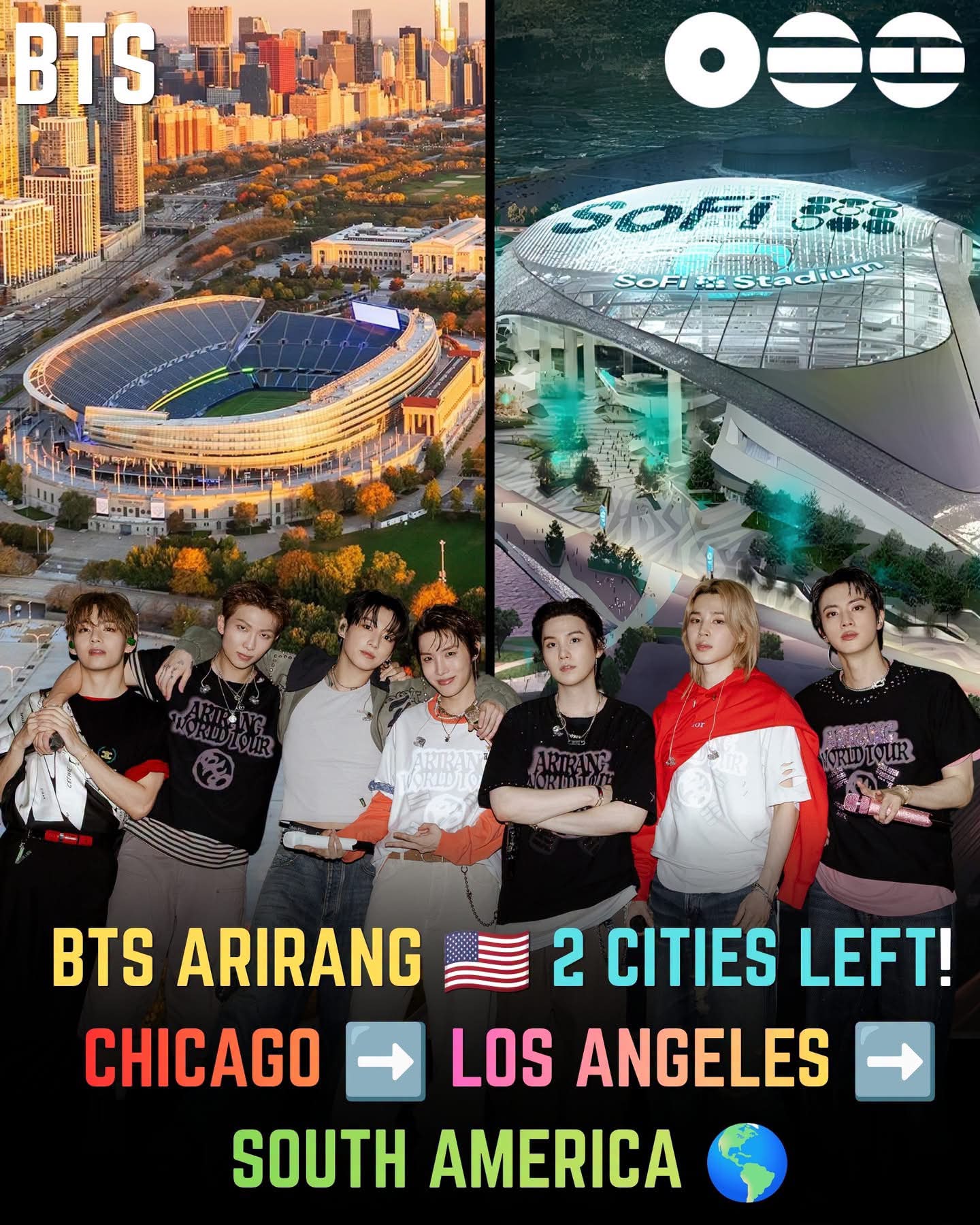 BTS ARIRANG WORLD TOUR CONCERT REMAINING SCHEDULE IN THE EUROPEAN