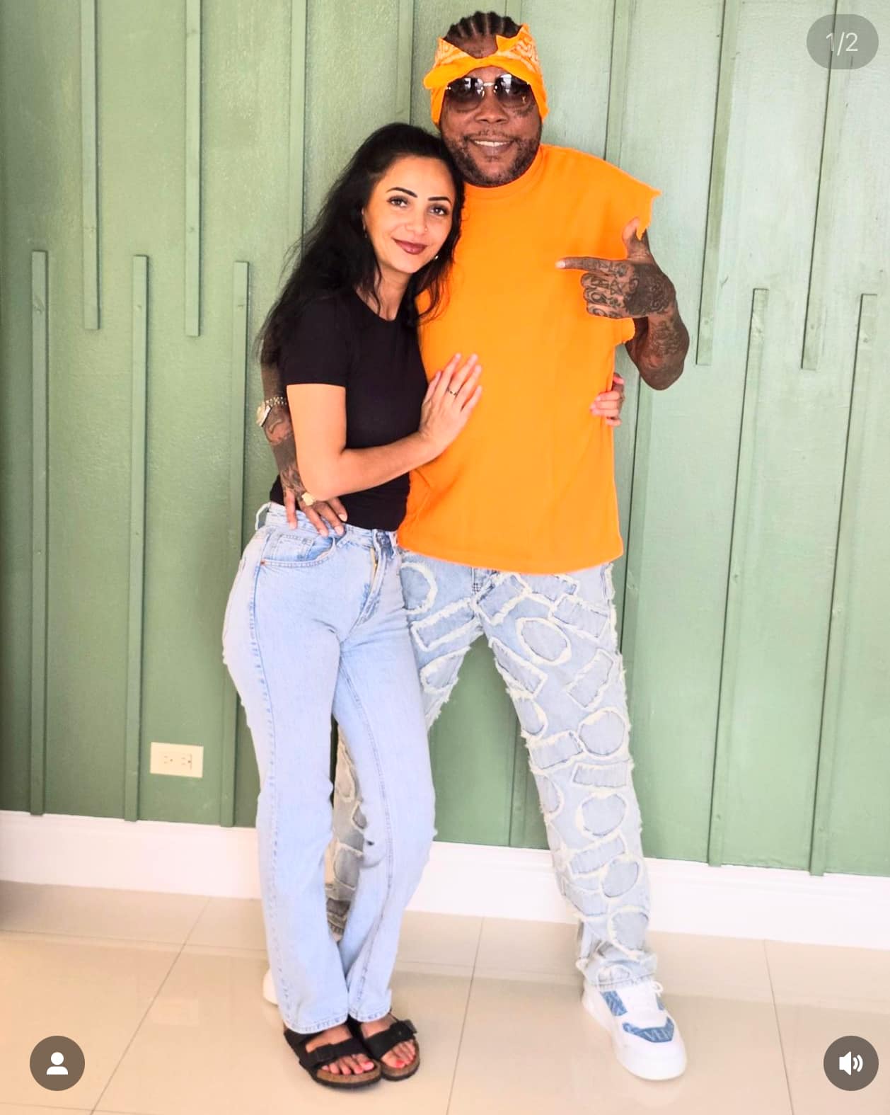 Vybz Kartel and his wife Sidem ?
