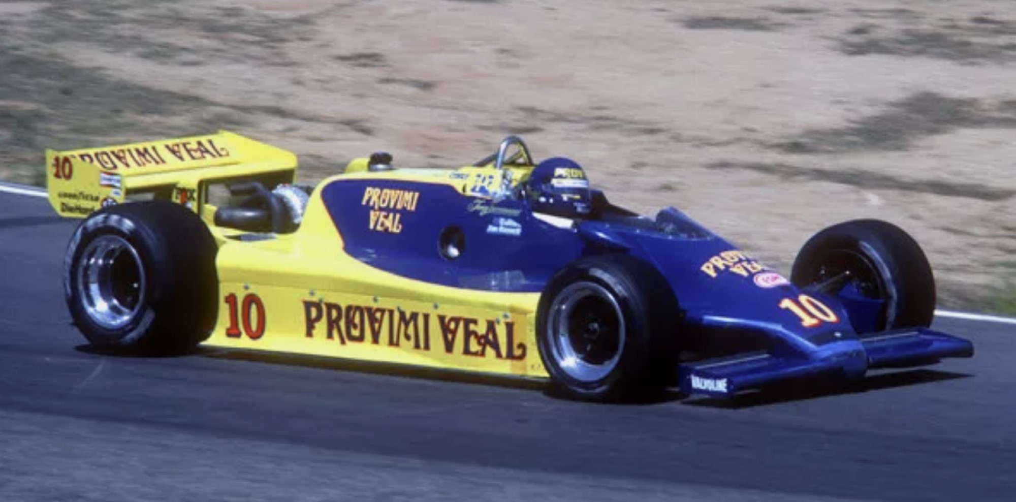 Tony Bettenhausen Jr. with March 83C Cosworth V8t at the 1983