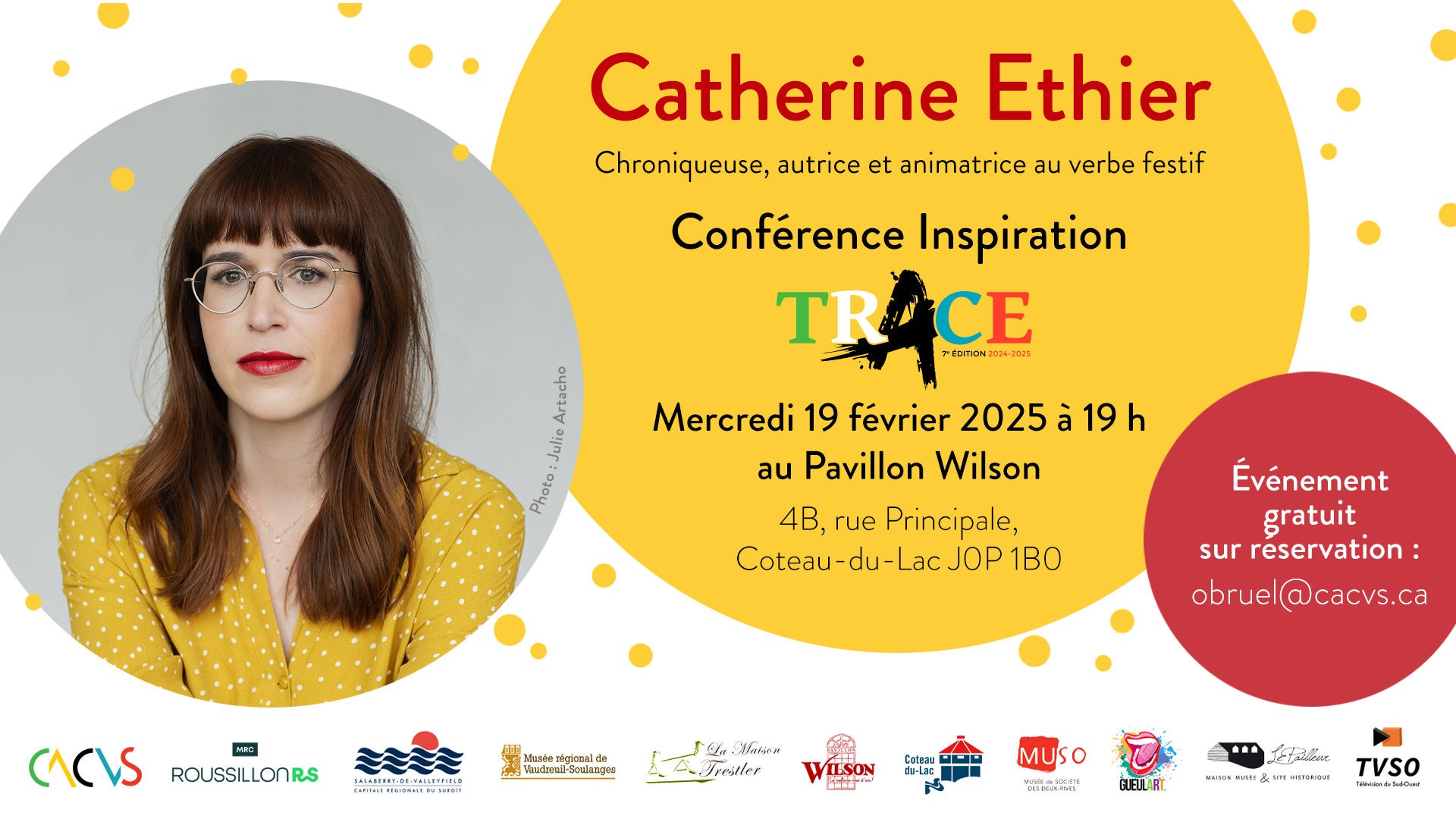 ⭐ Cette année, pour la conférence Inspiration du programme TRACE, nous ...