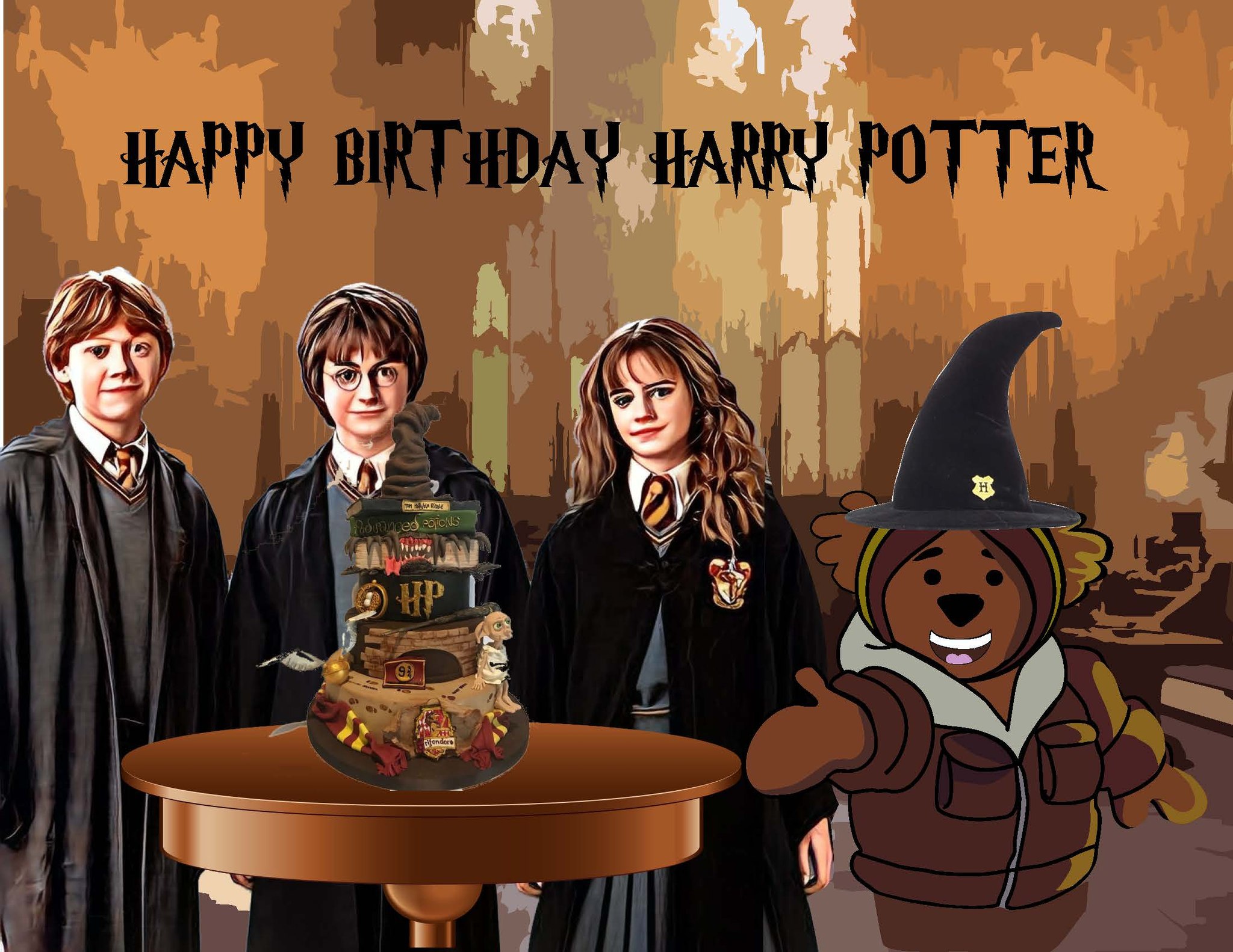 Adventure Ted - Happy Birthday to The Boy Who Lived!...