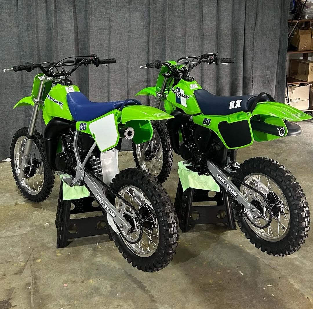 KAWASAKI KX 80 😱😍😍🔥 #kawasaki #kx80