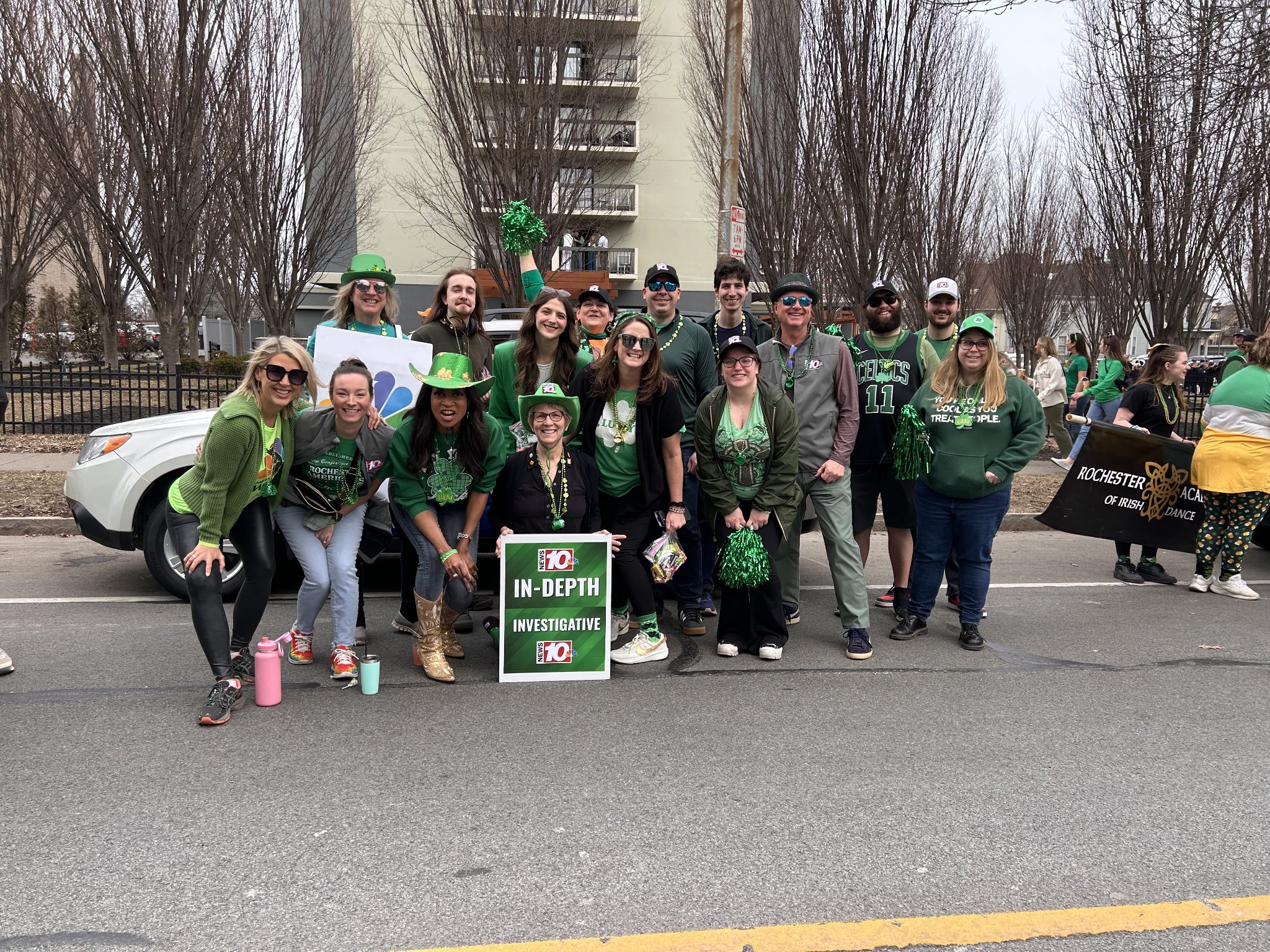 WHEC - If you're tuning in to the Tops St. Patrick Day Parade from home ...