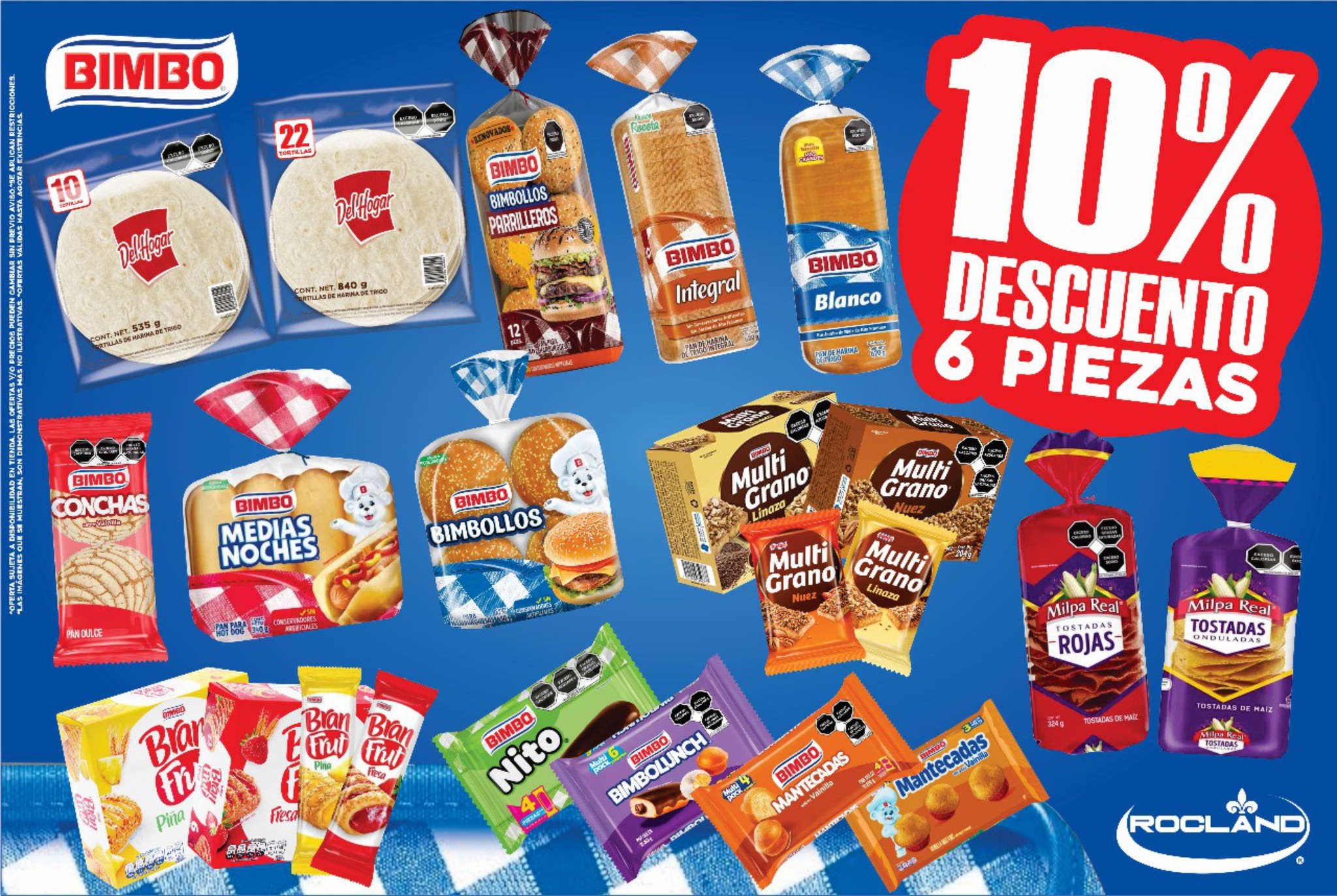 Rocland - 📍PROMO BIMBO sólo para Suc. MERCAHORRO y PLAZA ABASTOS🍞🍔🌭😋😋😋😋 ...