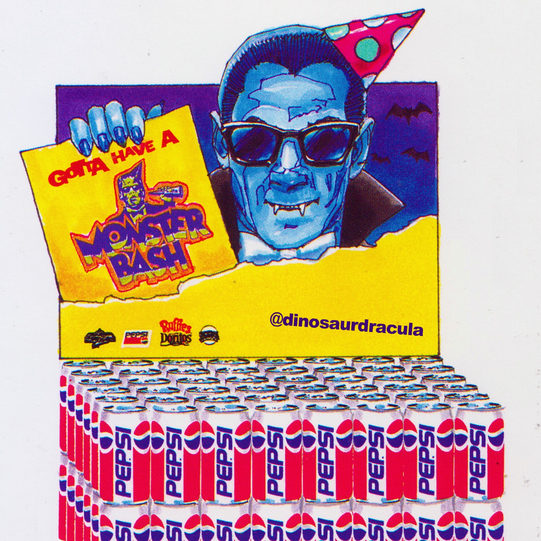 From 1992, this was one of the store displays Pepsi used in their