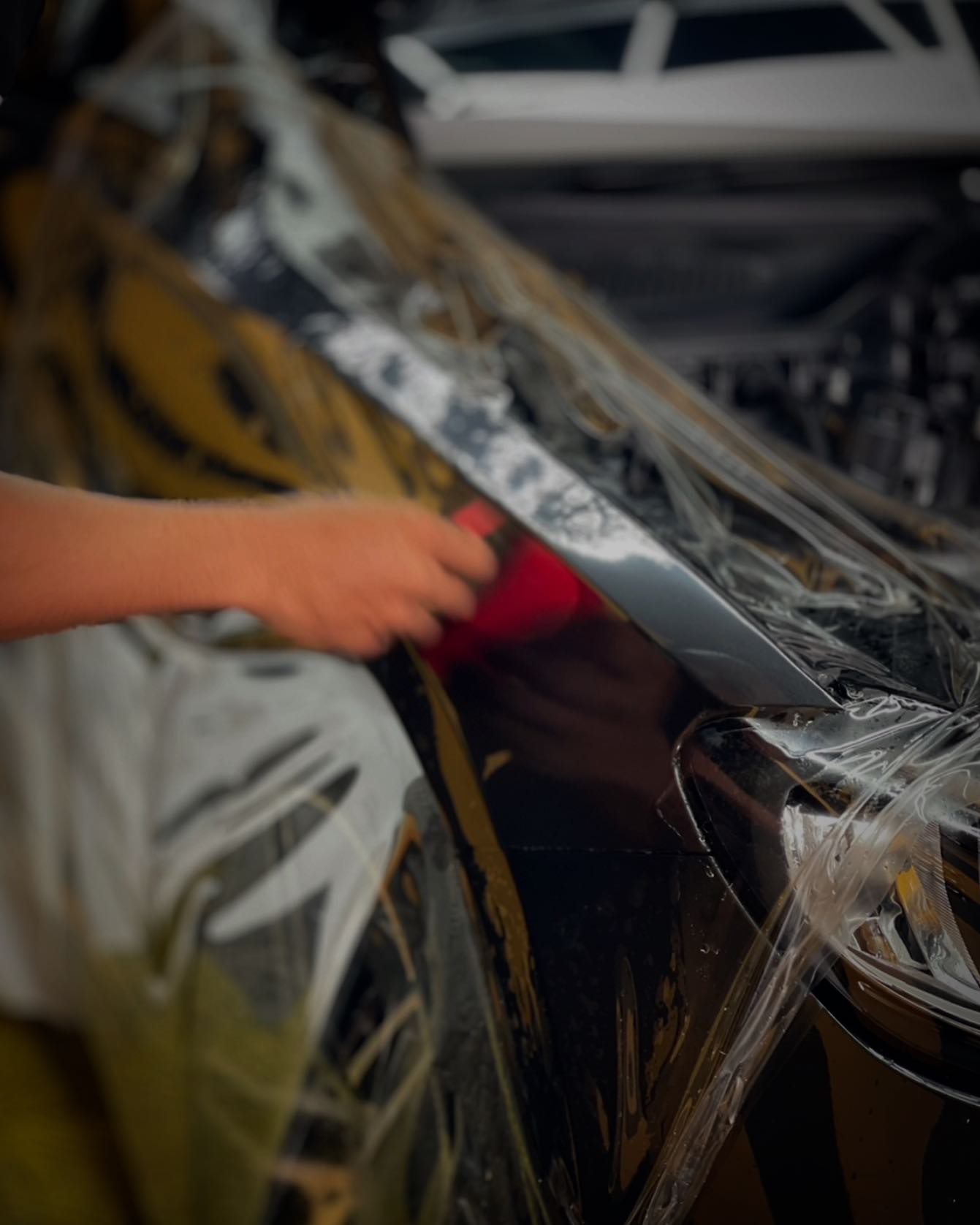 Wrap Winner - Mercedes Benz #E220d ติดตั้งฟิล์มใสกันรอย (TPU) ขนาดความ ...