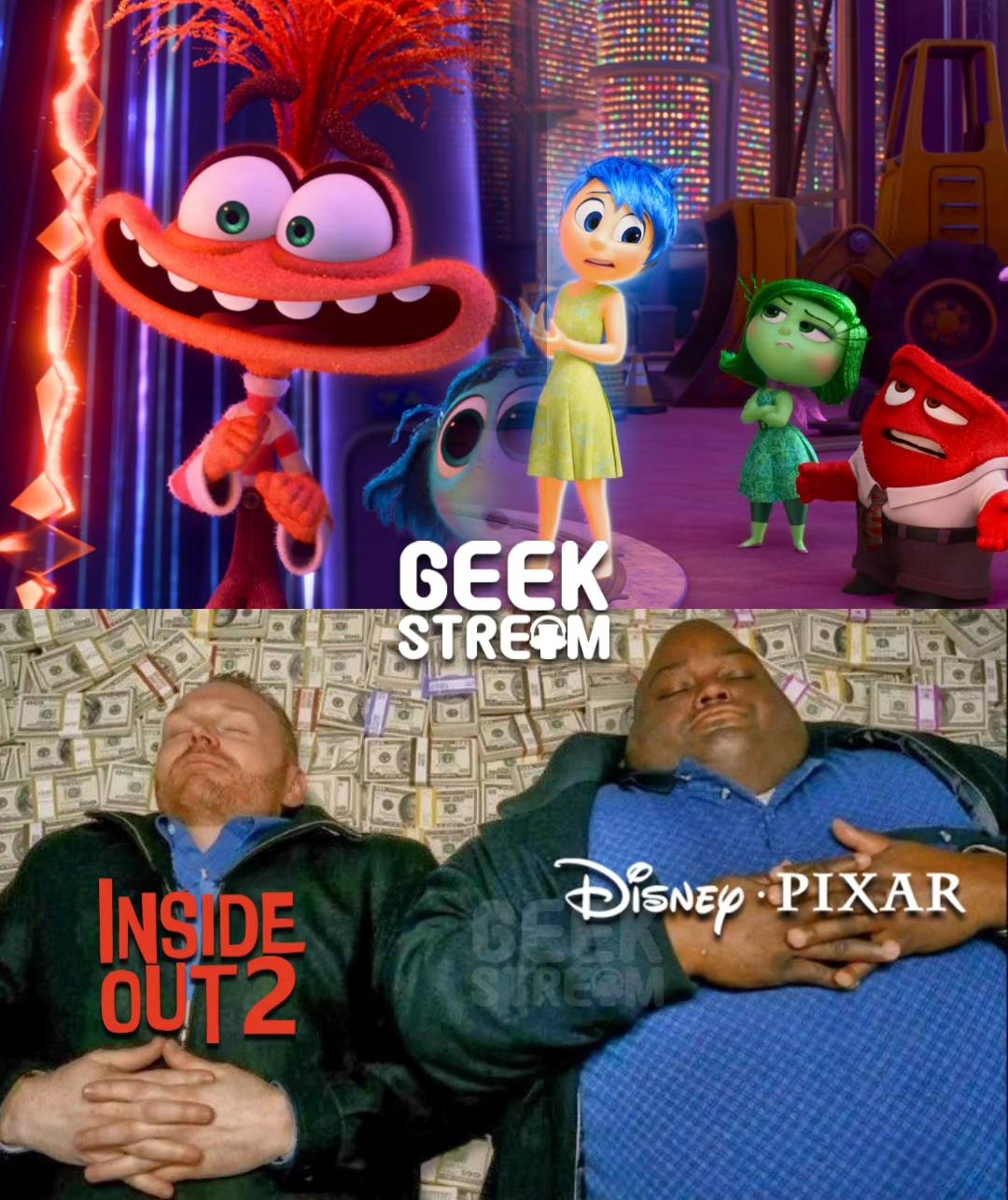 Geek Stream - ¡IMPACTANTE! ‘INSIDE OUT 2’ ya suma 720M en... | Facebook