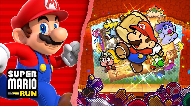 Nintendo - ICYMI! The Super Mario Run app event featuring Paper Mario ...