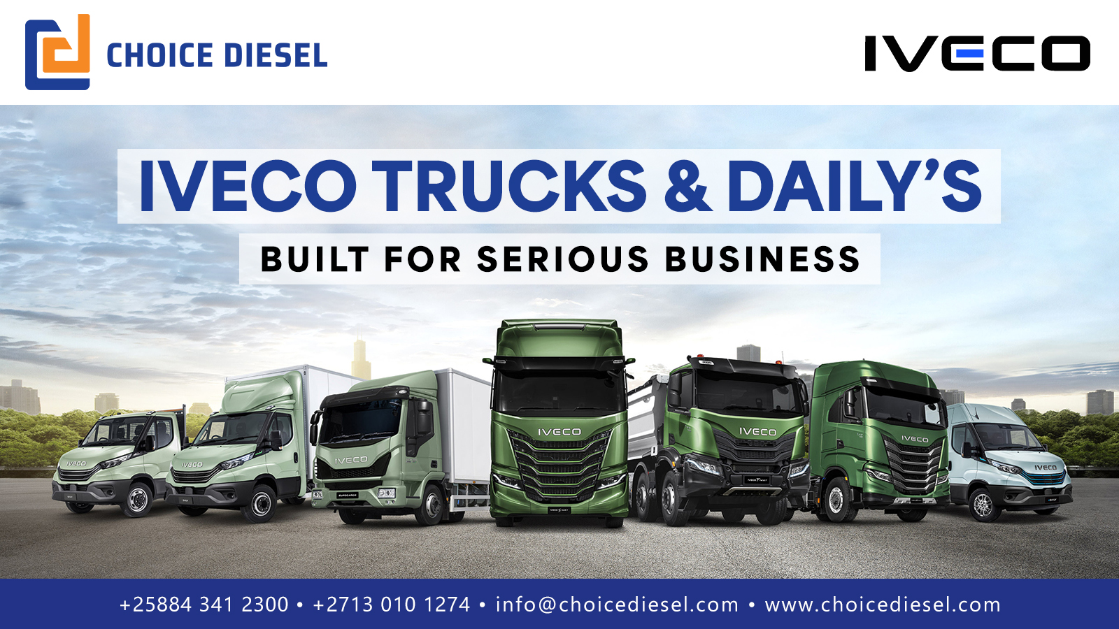 Choice - IVECO TRUCKS AND DAILY'S - BUILT FOR SERIOUS BUSINESS! From ...