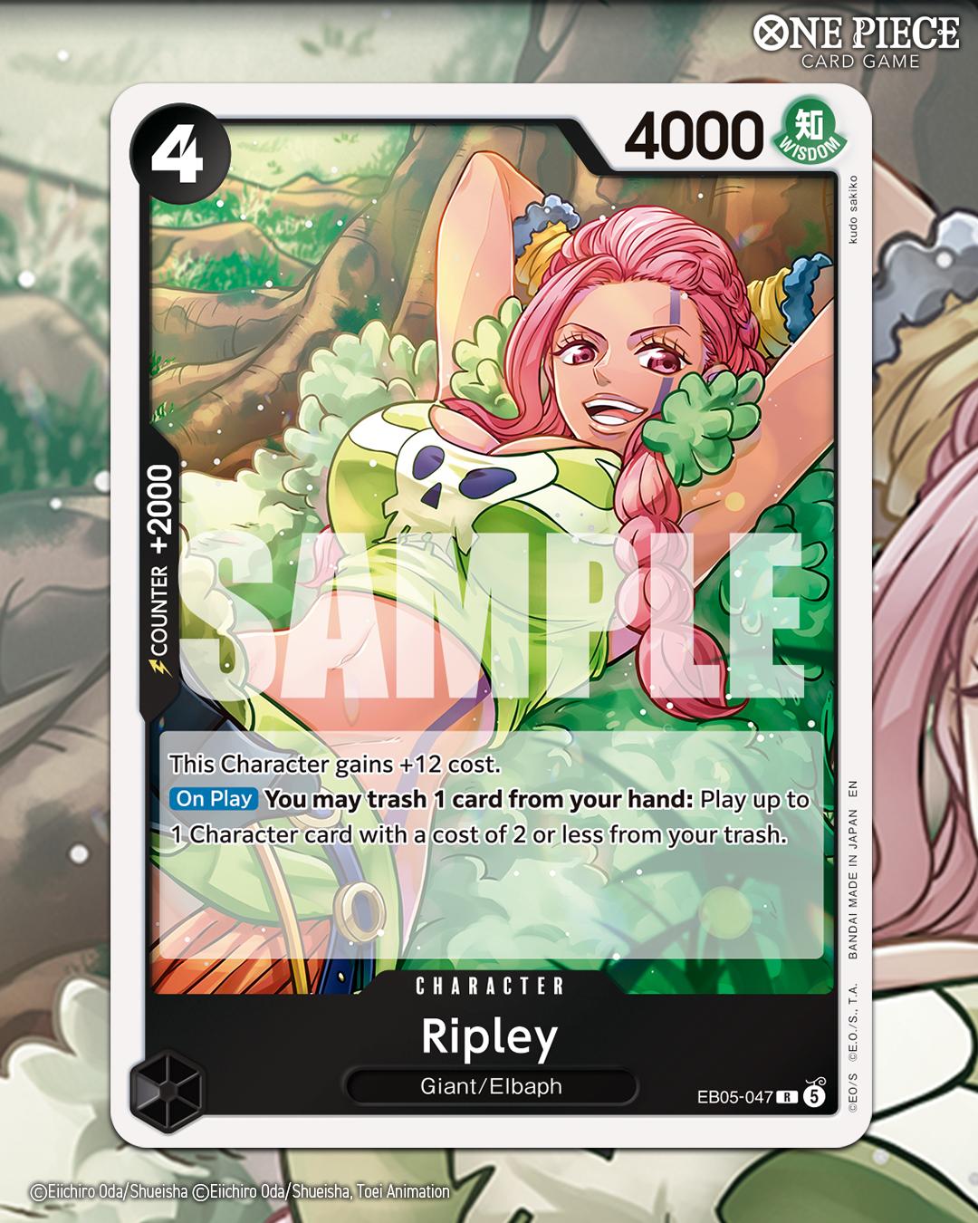 One Piece Card Game: Relax with Ripley releases October 2026