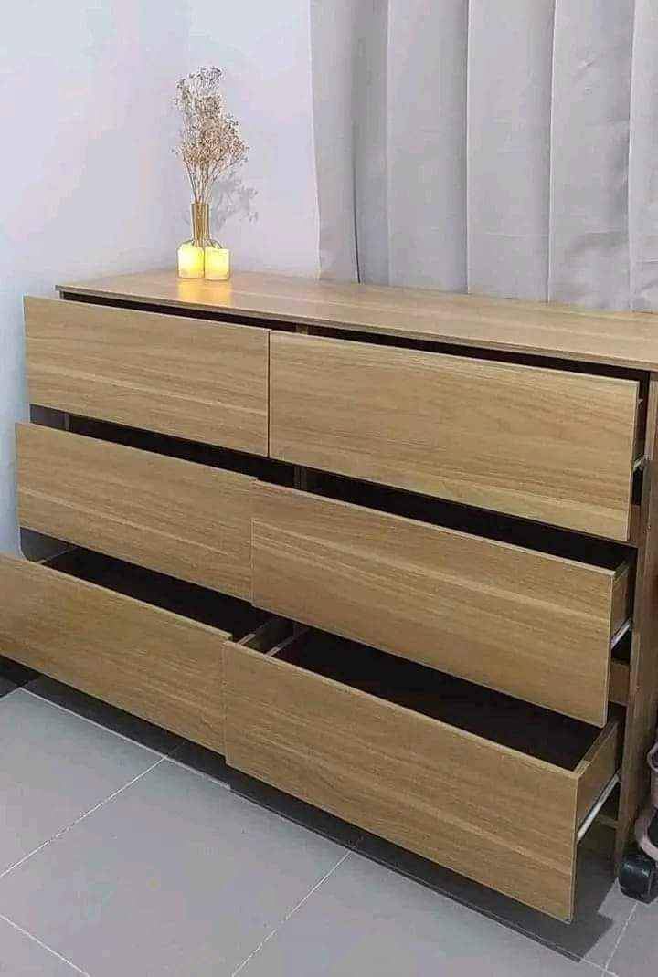 Minimalist chest drawers cabinet slider (120*40*80cm) - Dressers ...