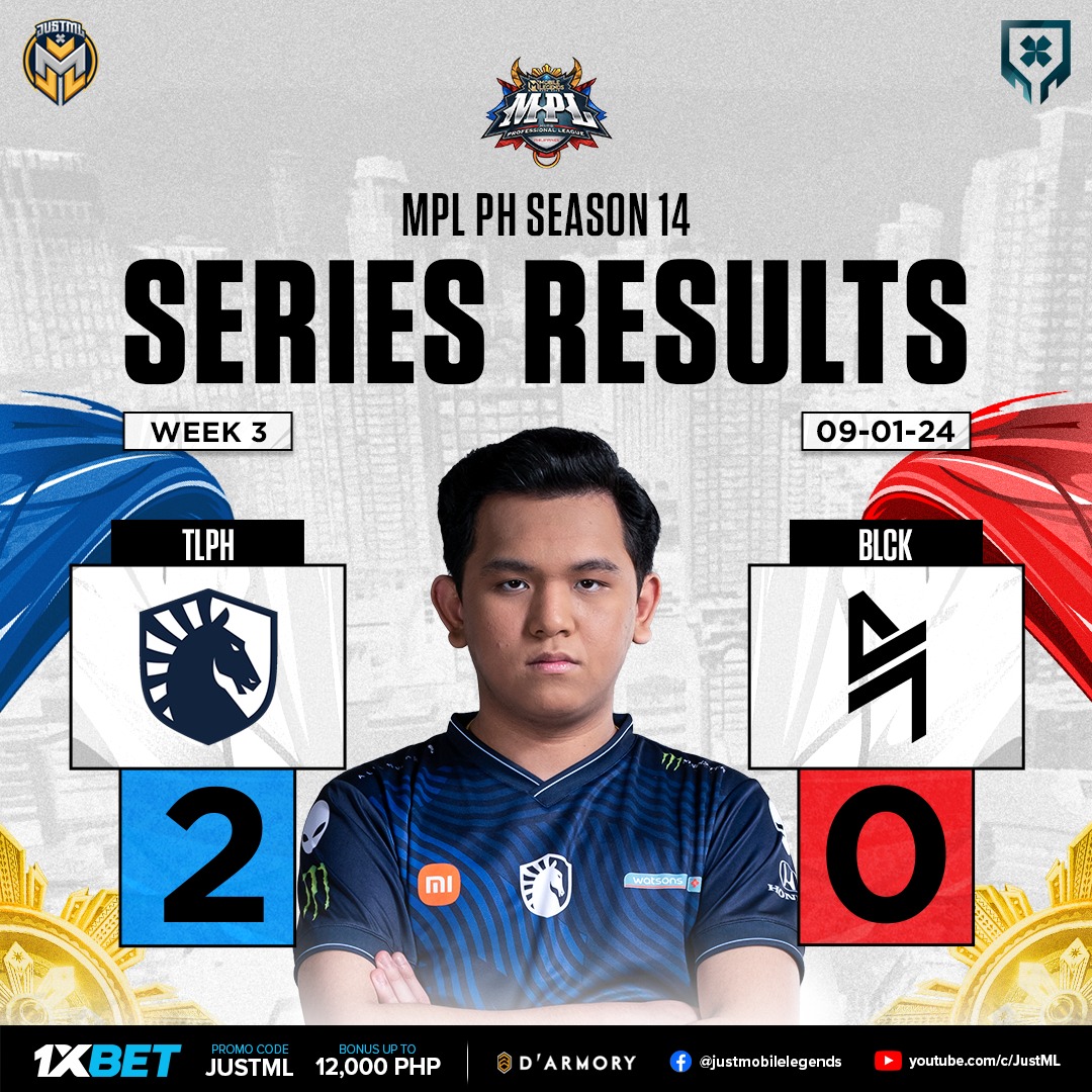 Just ML - No Mercy! Team Liquid PH stomps Blacklist... | Facebook