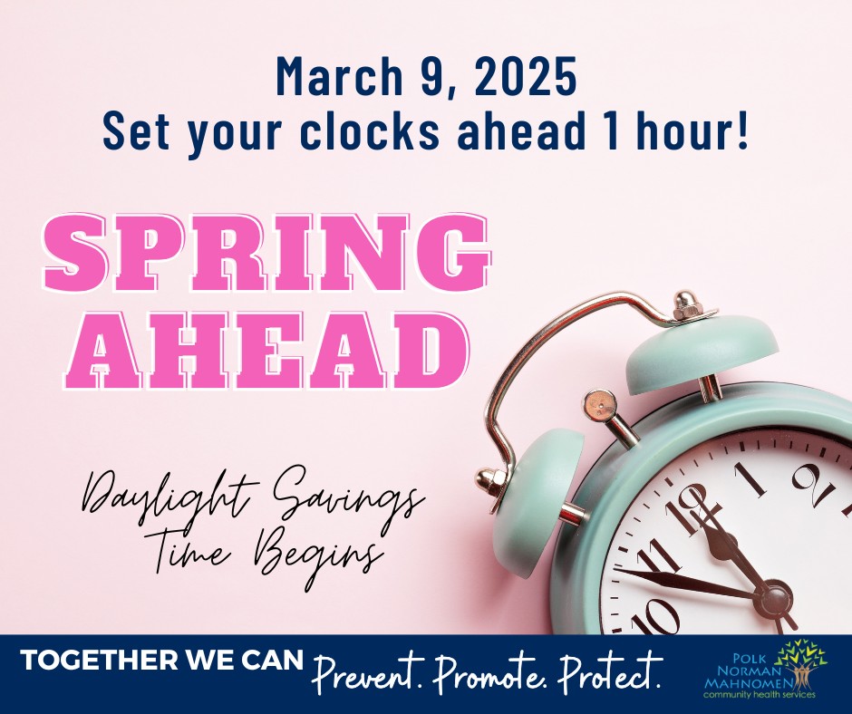 Polk - ⏰🔋 Don’t forget to set your clocks ahead one hour tonight before ...
