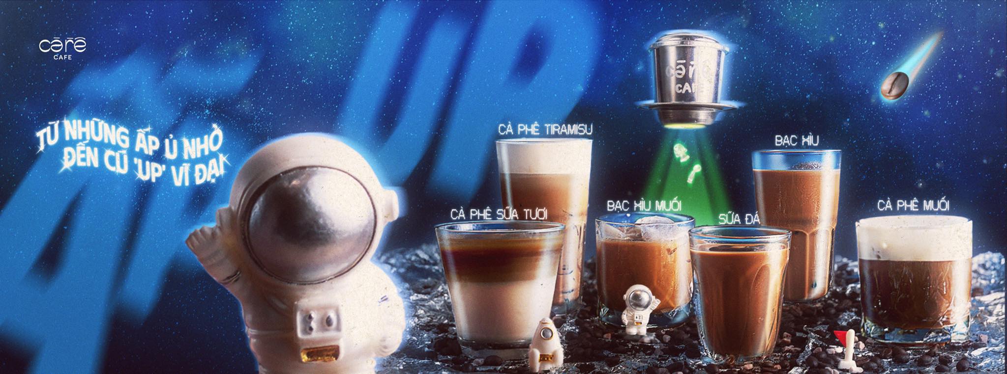 Cà Rề cafe - Khu quầy bar được phối màu ấn tượng, là điểm chụp ảnh ...