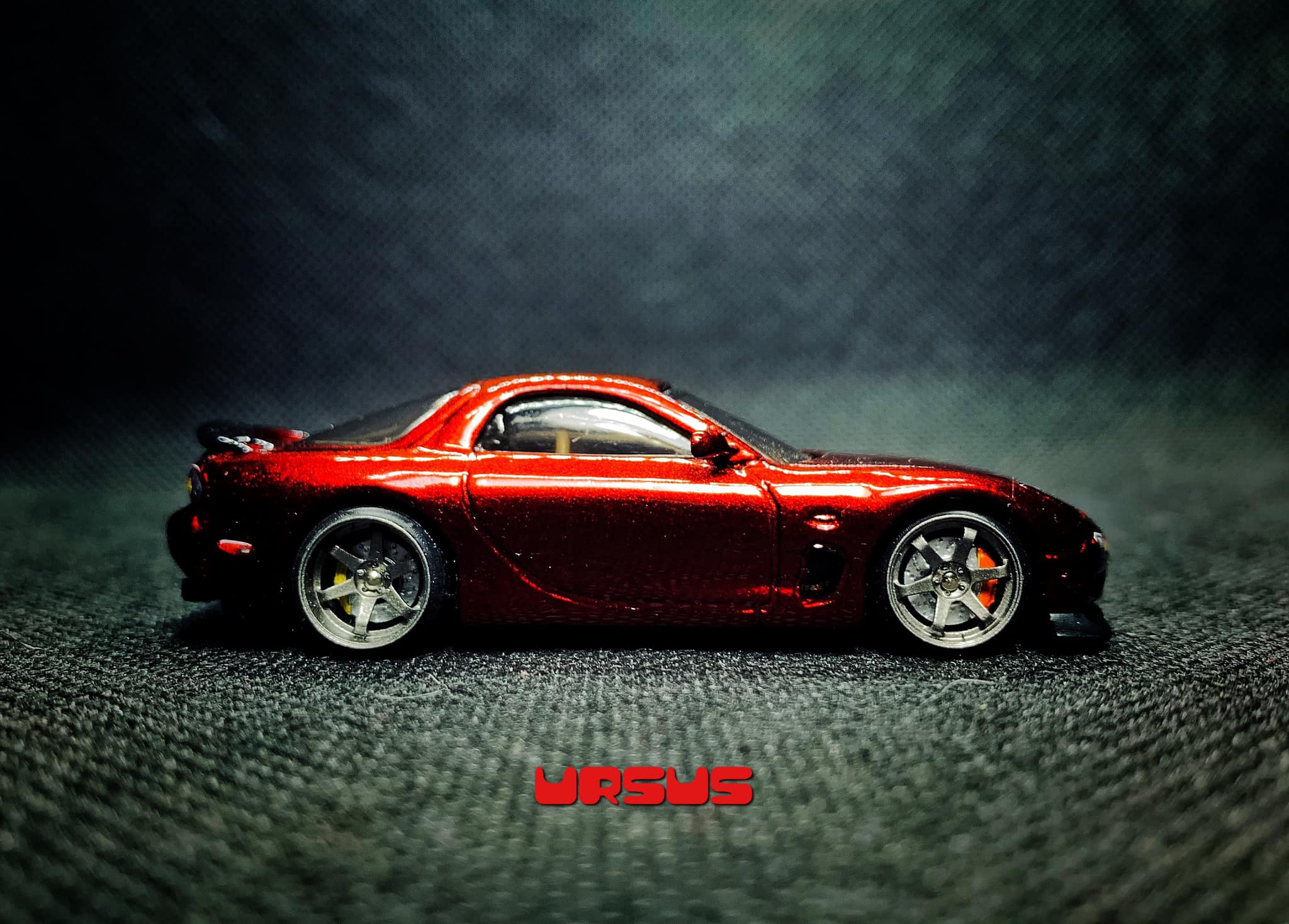 Ursus Garage - 🇯🇵 Mazda RX7 Candy paint 🔴🟠🟡🟠🔴 Wheels 🛞 by... | Facebook