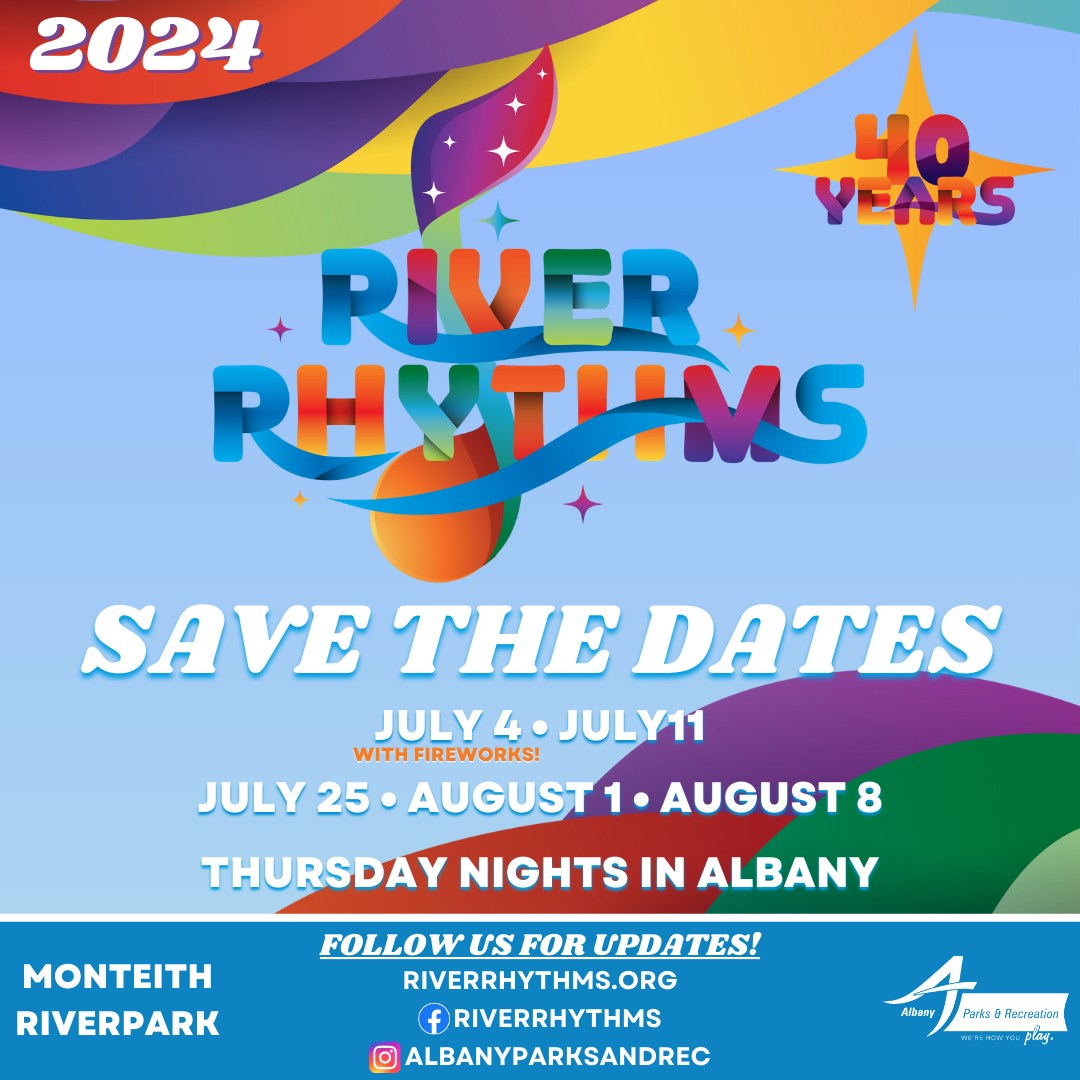 River Rhythms - Save the dates for the 2024 River Rhythms... | Facebook