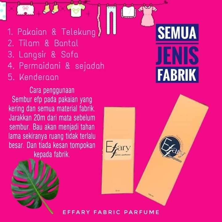 Effary fabrics perfume