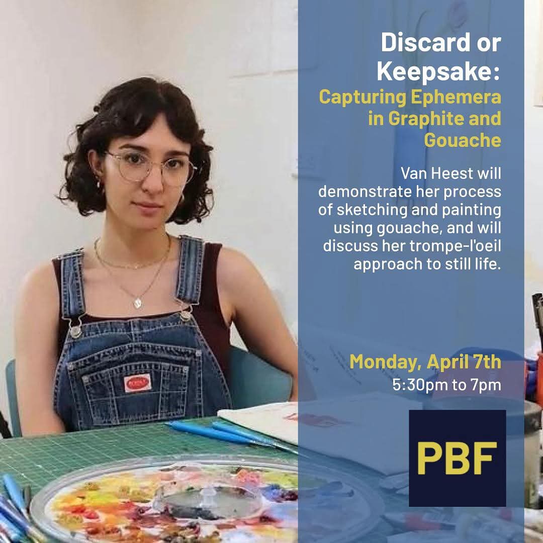 Peter - Join us on April 7th at 5:30pm at the Peter Bullough Foundation ...