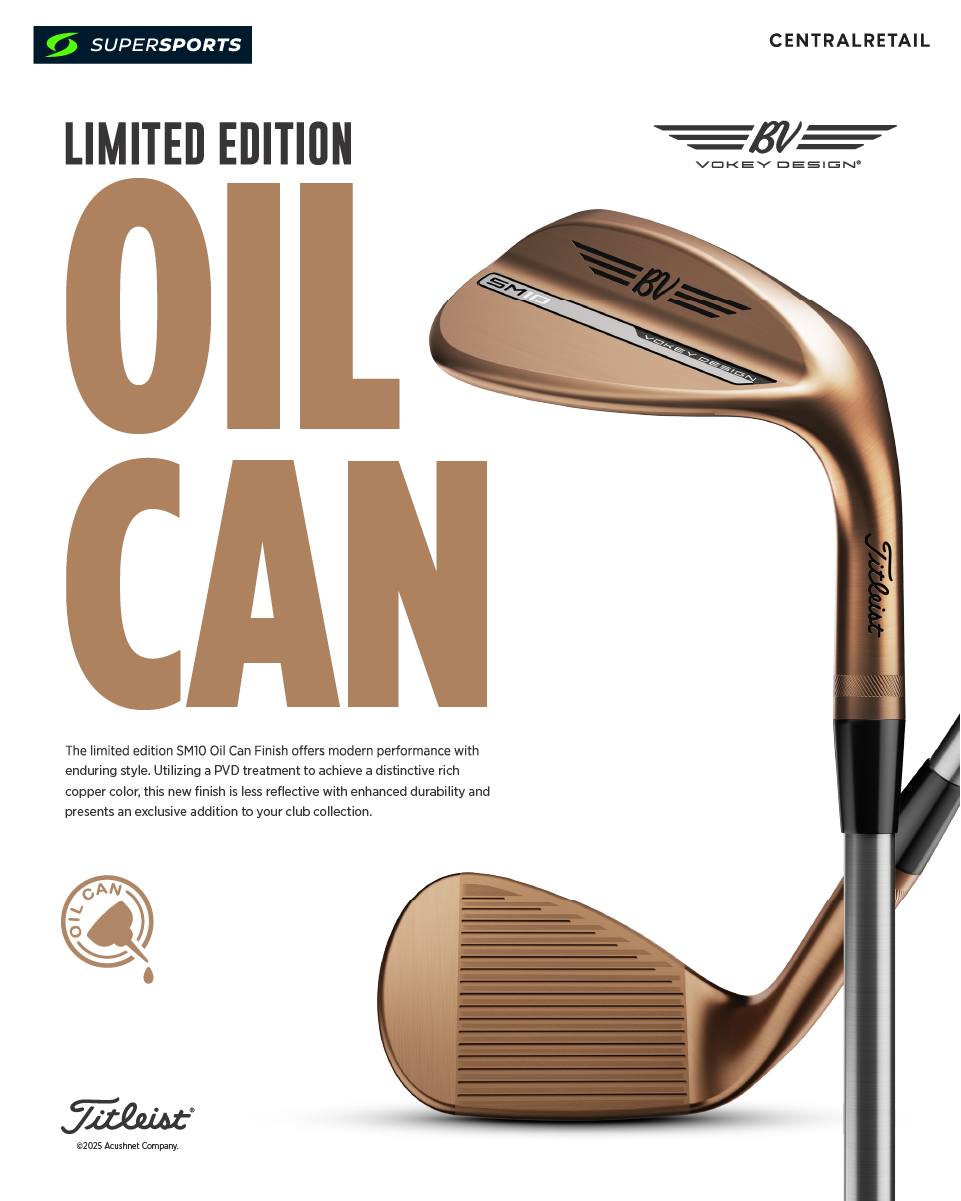 🟢 TITLEIST GOLF 🟢 Vokey Design SM10 Oil Can สปินสำหรับเกม