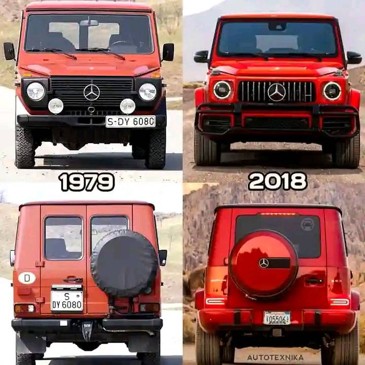 Mercedes Benz G-Wagon evolution 👍👍