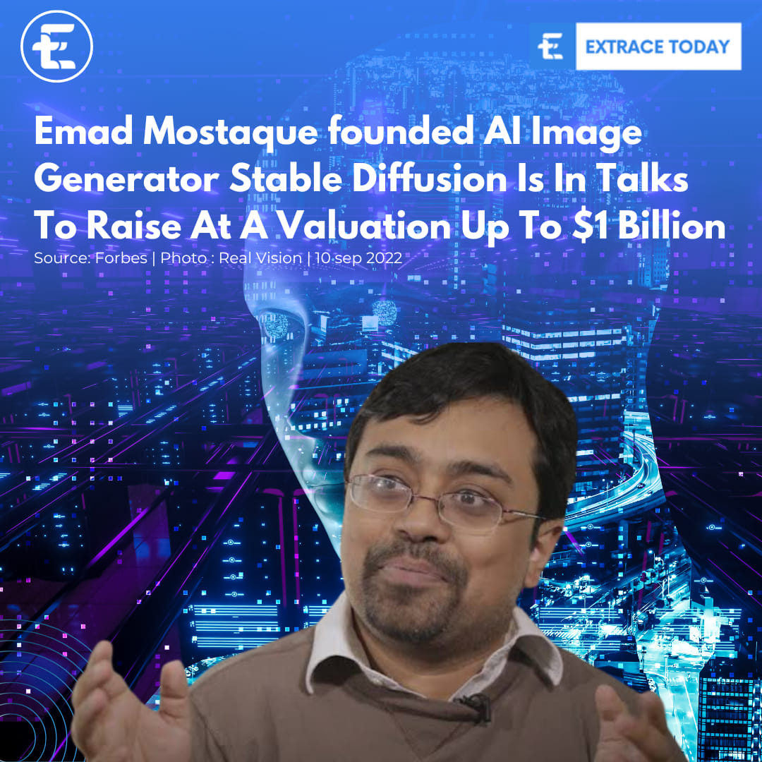 Extrace Today - the company behind Stable Diffusion is in... | Facebook