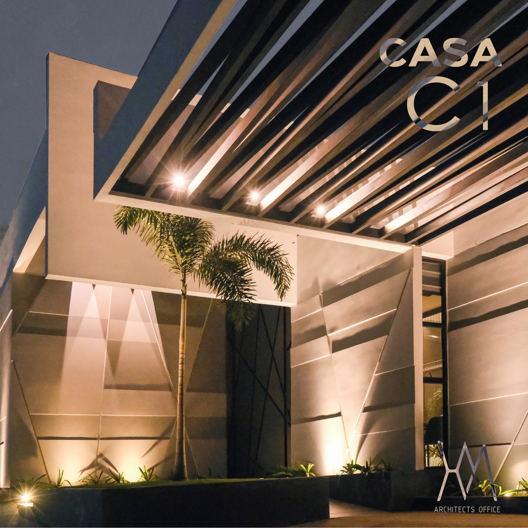 Hom Architects Office - CASA C 1 - La entrada principal de esta ...