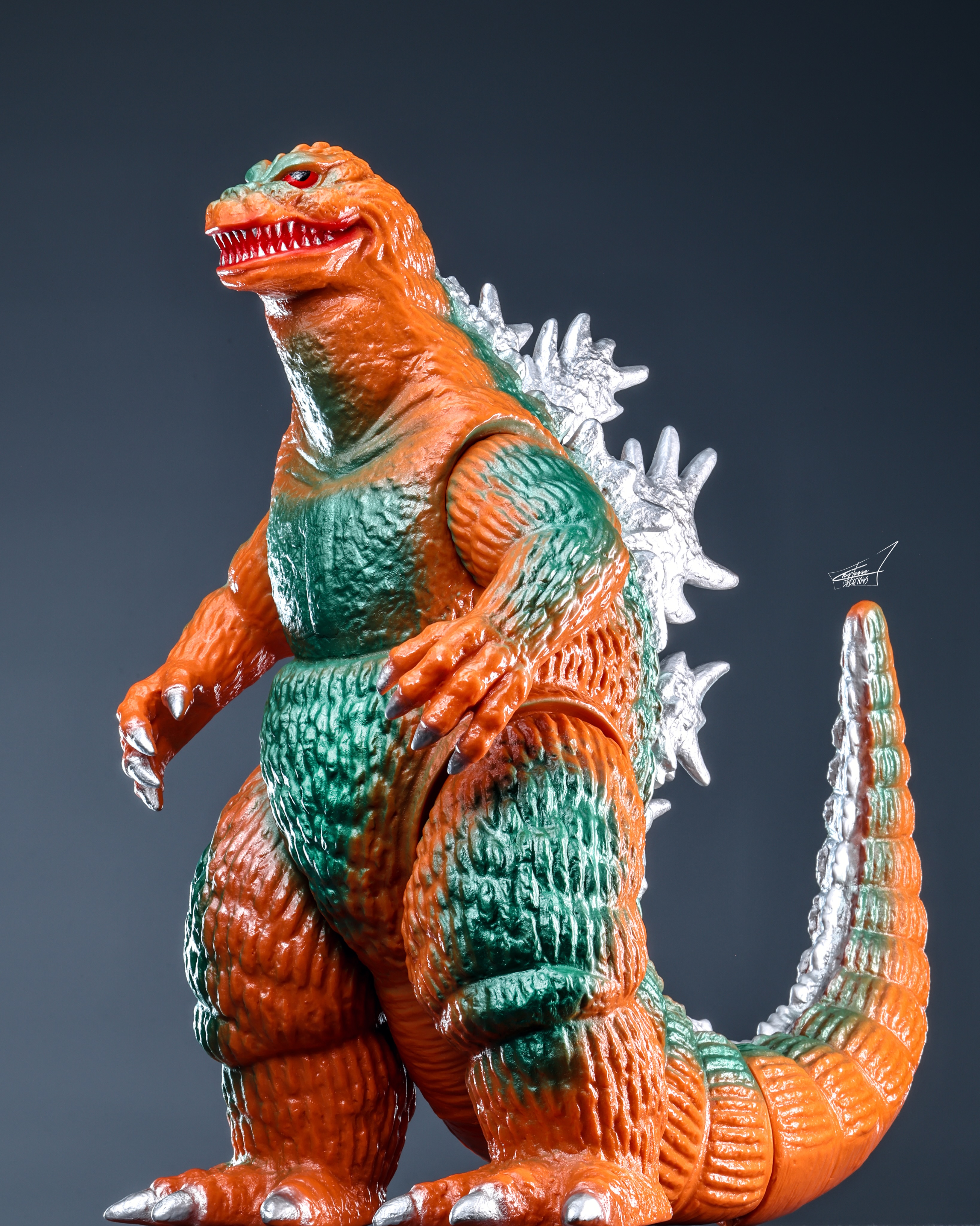 Full collection of 1962 Godzilla Sofvi by Sarujirushi