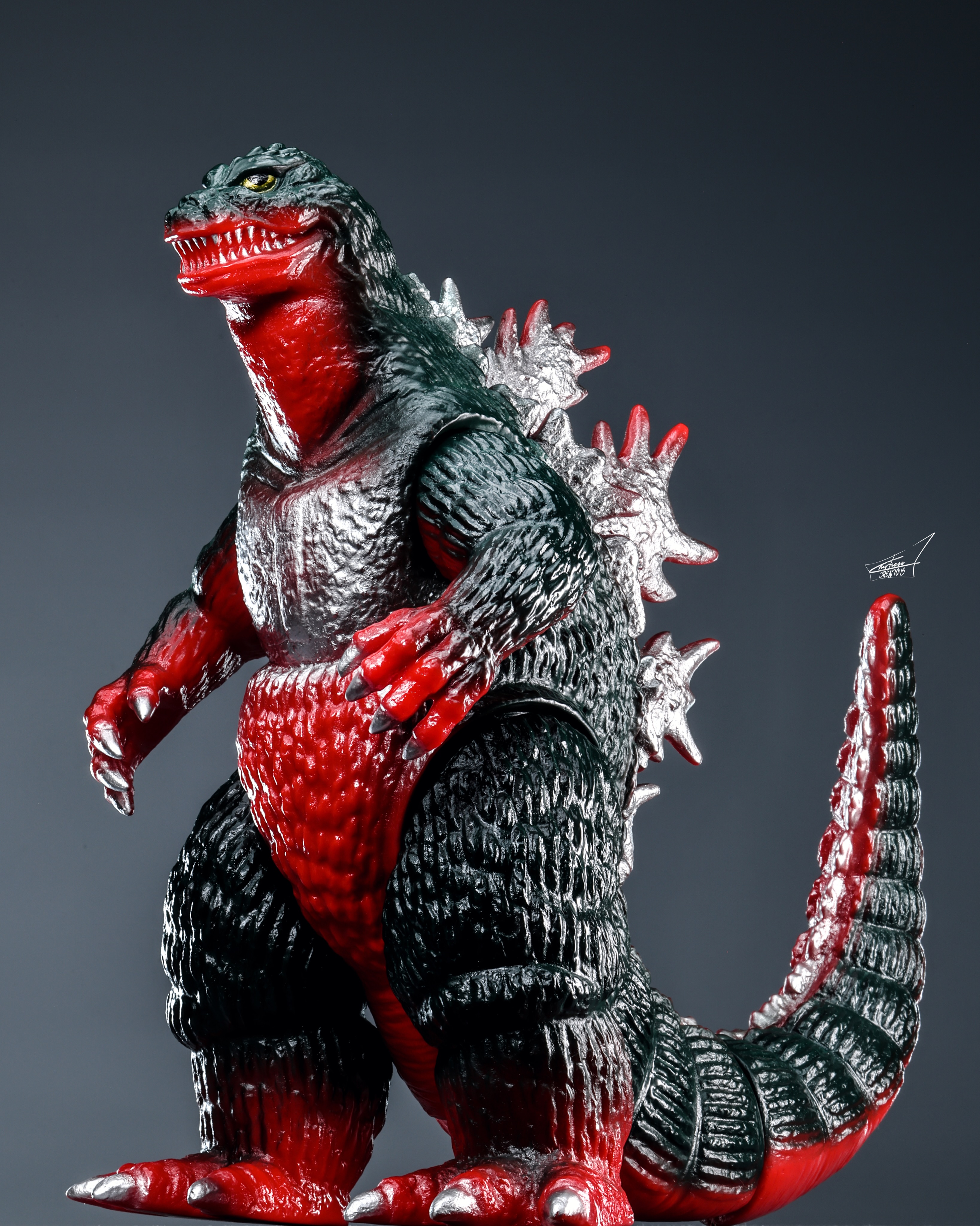 Full collection of 1962 Godzilla Sofvi by Sarujirushi