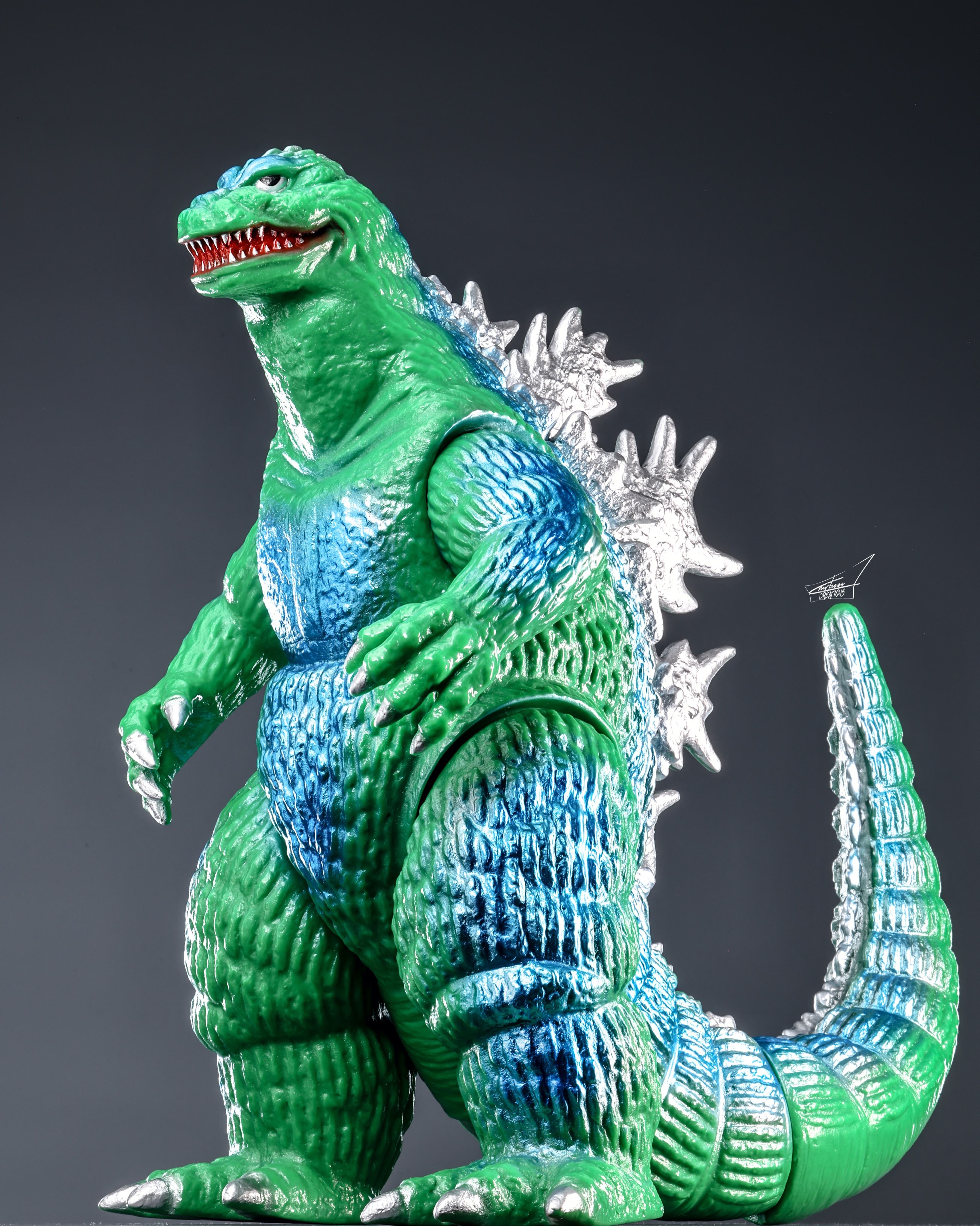 Full collection of 1962 Godzilla Sofvi by Sarujirushi