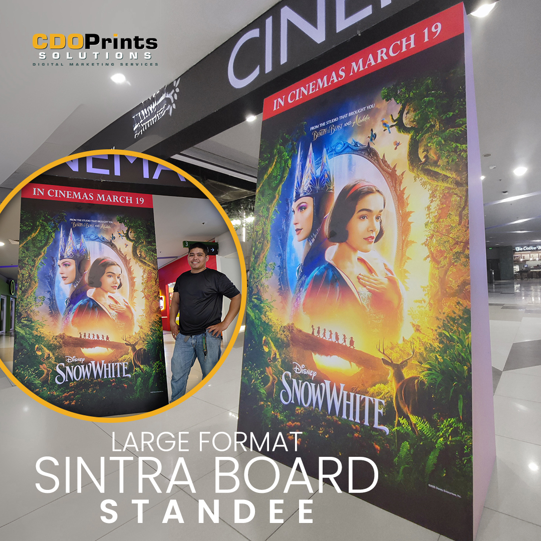 CDOPrints - Large format standees are a fantastic way to elevate the ...