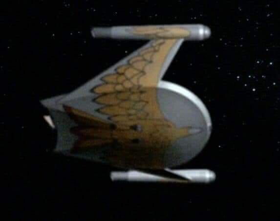 Original Romulan Bird of Prey in Star Trek: Picard