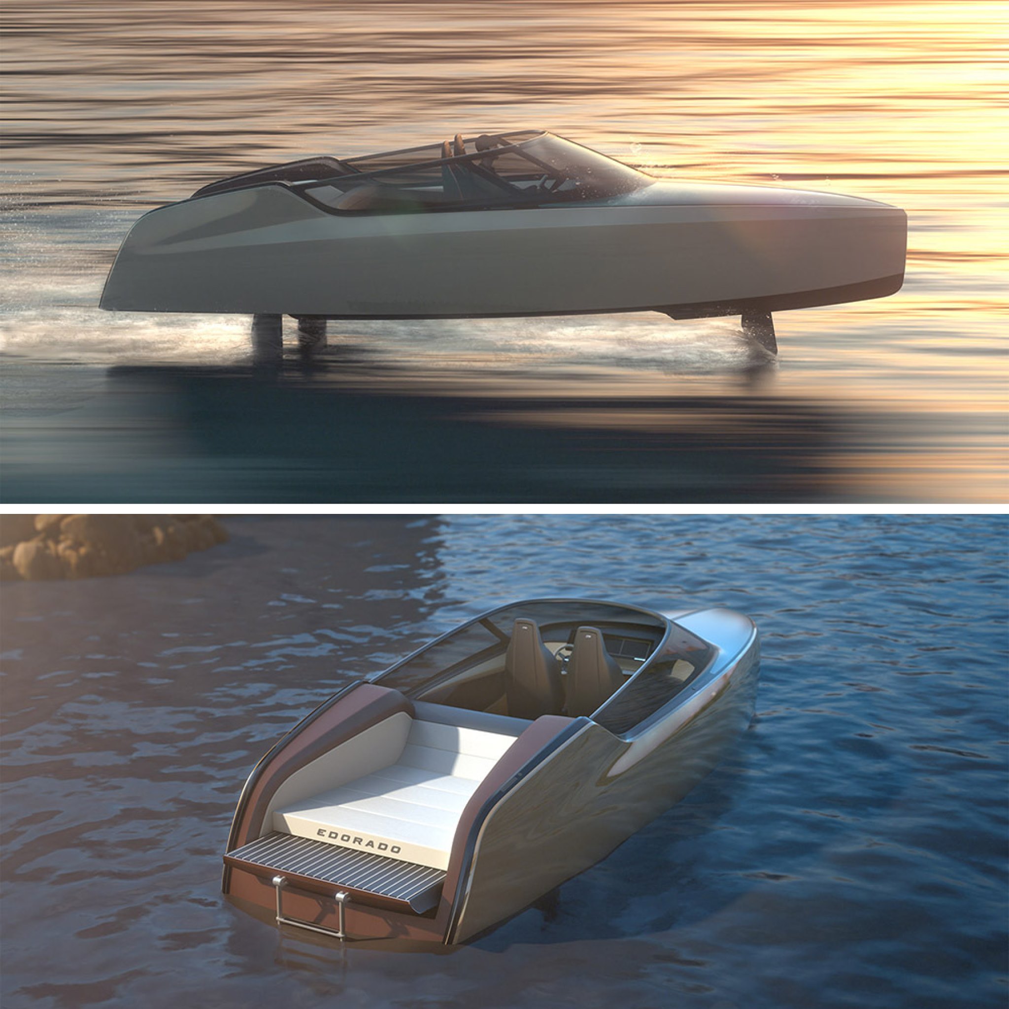 Helix - Edorado - Electric Powerboats new boat, the #Edorado8S, glides ...