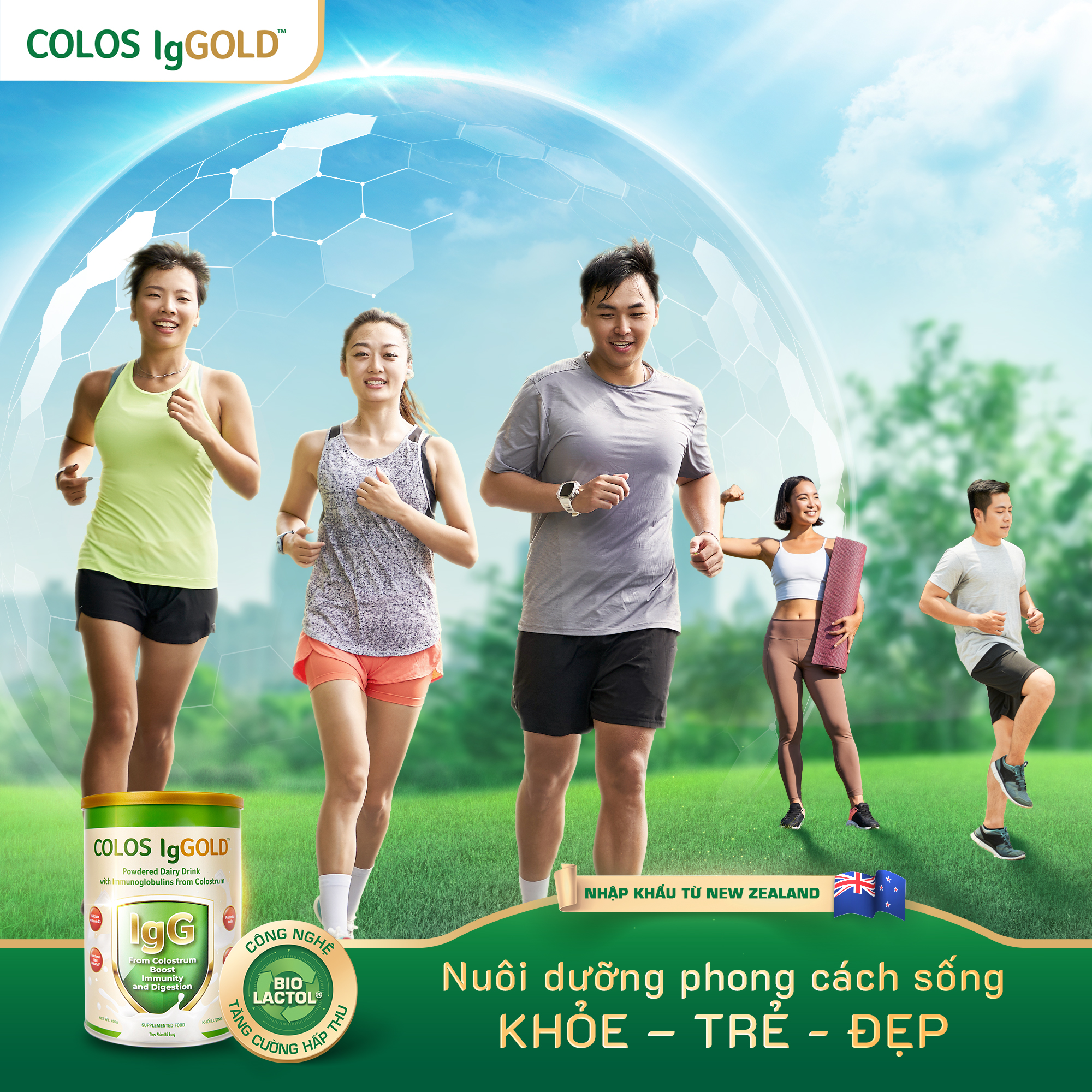 COLOS IGGOLD – PHONG CÁCH SỐNG KHỎE – TRẺ – ĐẸP Một cơ thể khỏe mạnh ...