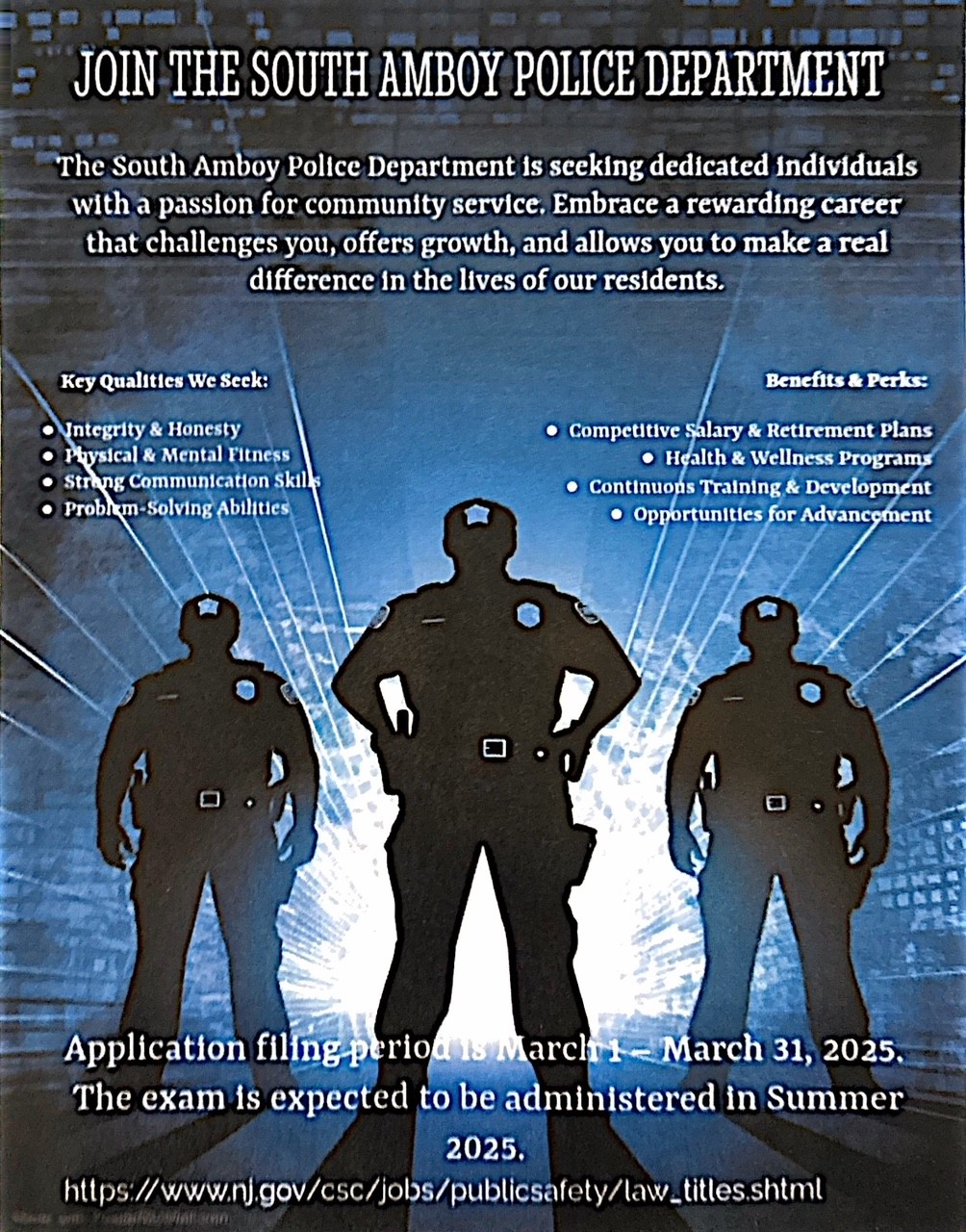 South - If you are interested in a career in Law Enforcement visit the ...