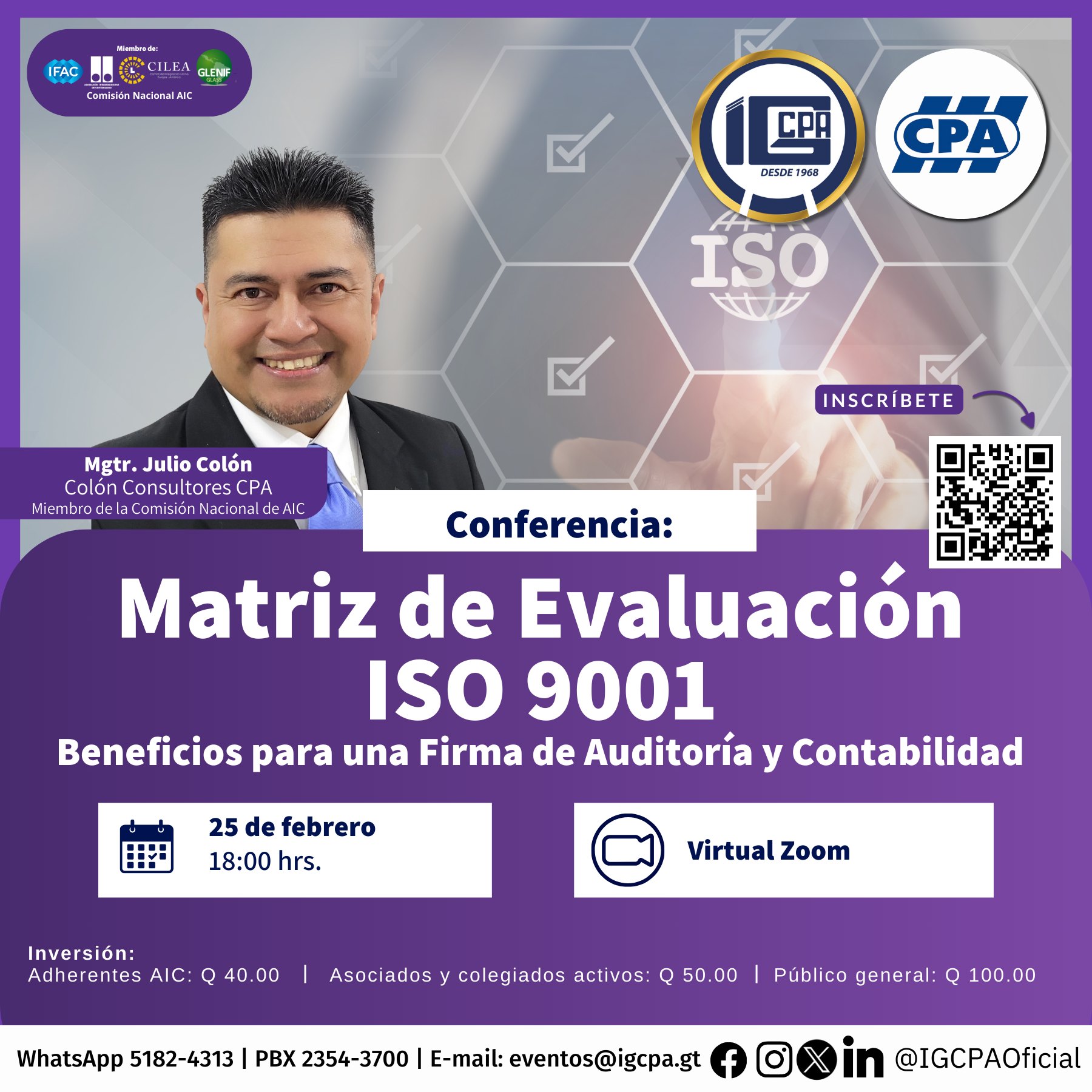 Instituto - ⭕ Conferencia: Matriz de Evaluación ISO 9001 Beneficios ...