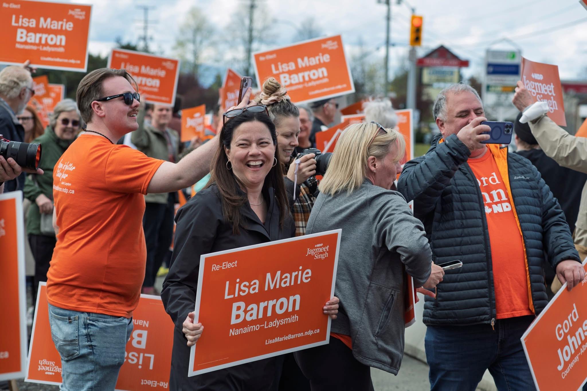 Lisa Marie Barron, Member of Parliament, Nanaimo-Ladysmith