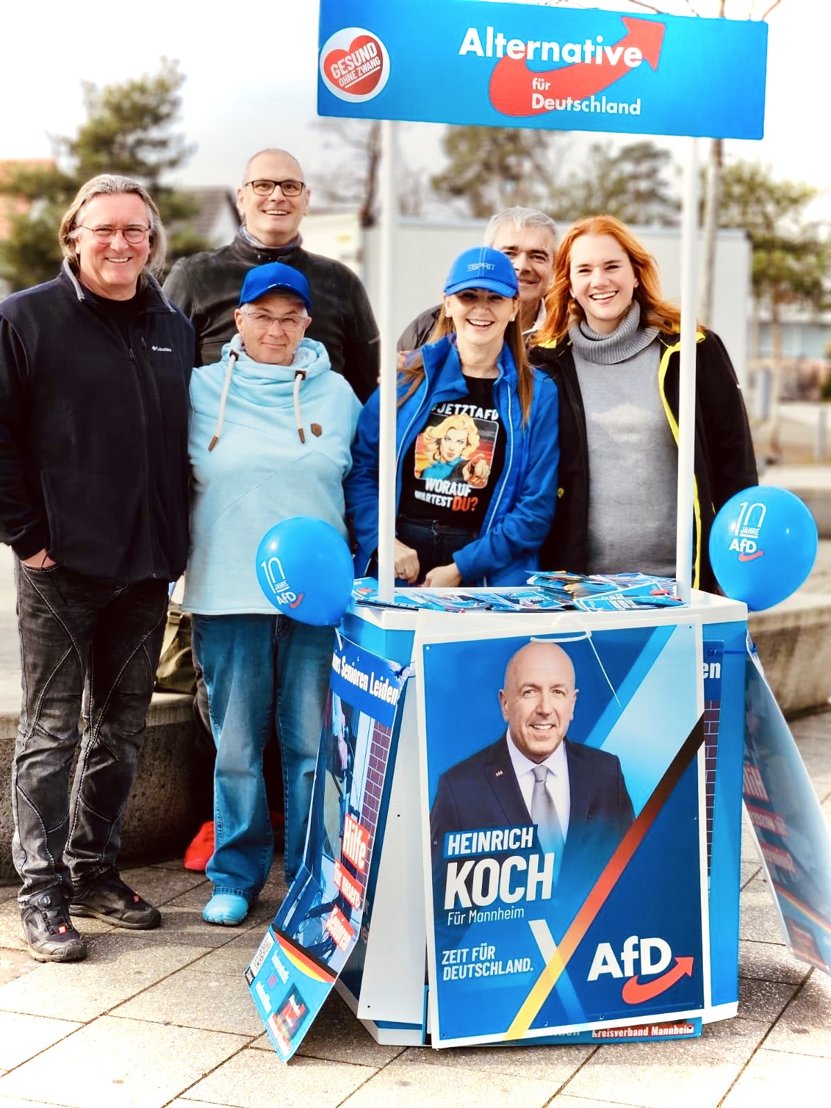 🔹 Letzter Infostand vor der... - AfD Kreisverband Mannheim | Facebook
