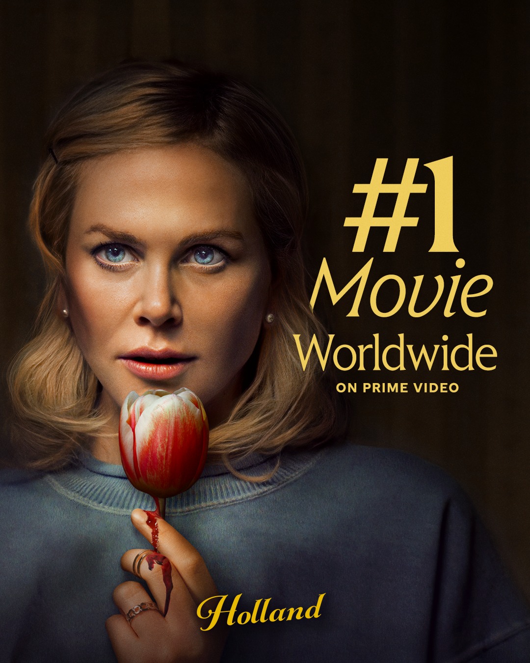 Amazon The secret's #HOLLANDMovie is the #1 movie in the