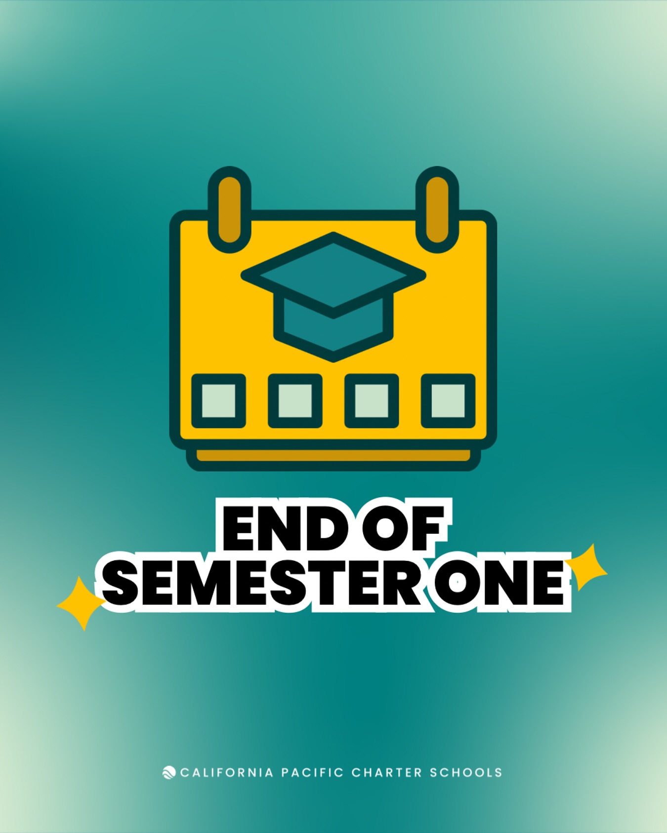 California - 🎉 Semester 1 Ends Today!!!👏 We’re so proud of all the hard ...