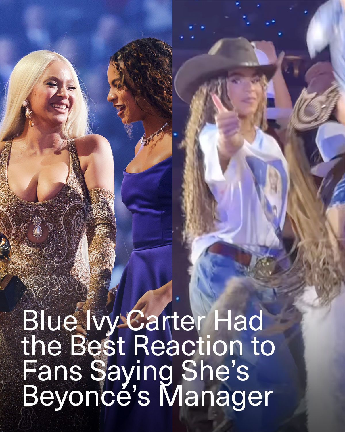 ELLE - #BlueIvyCarter went viral during her mom #Beyoncé's May 4 ...