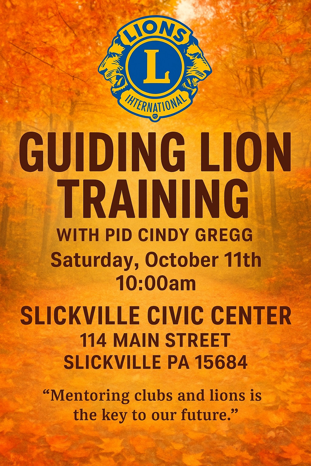 Guiding Lion Training