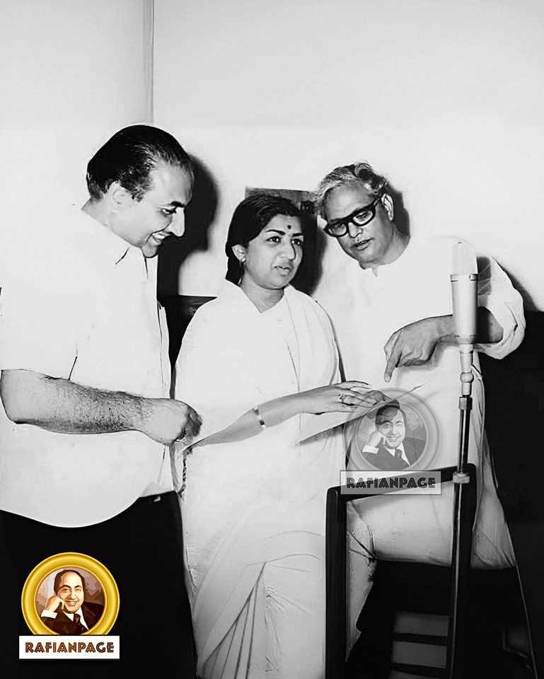 Rafianpage - Rafi Sahab, with his signature smile, is seen here ...