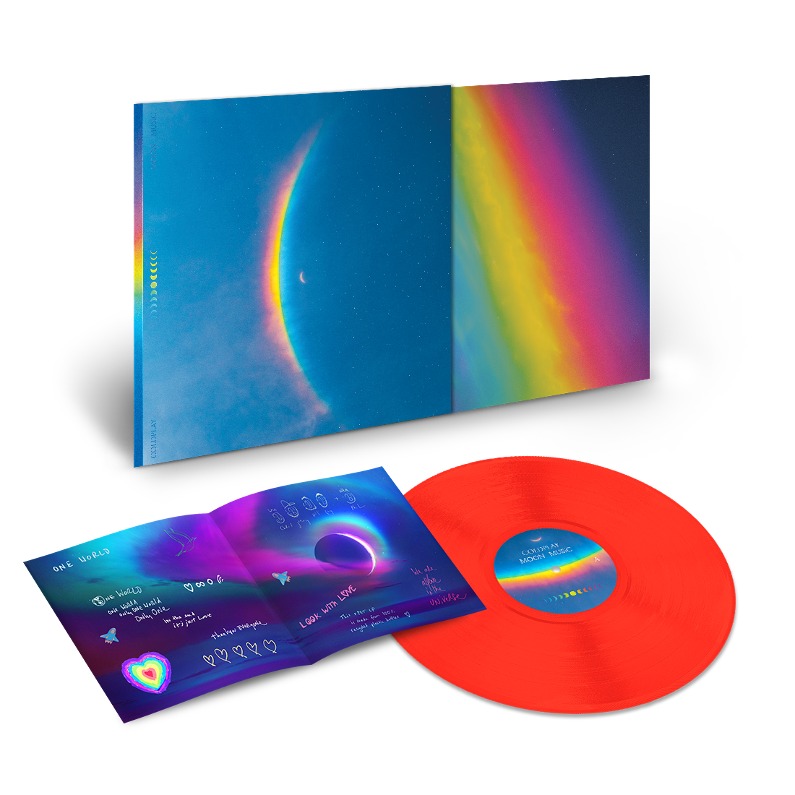 Coldplay's Moon Music zoetrope picture disc is exclusively