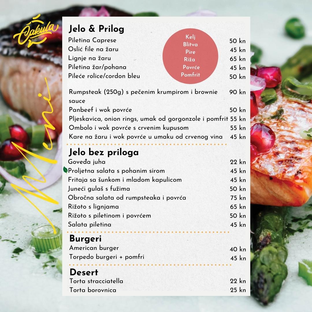 ČETVRTAK MENU Danas u... - El Rio - Live Kitchen & Bar