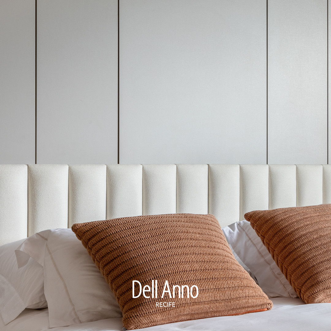 A área da cama ganha um projeto... - Dell Anno - Recife